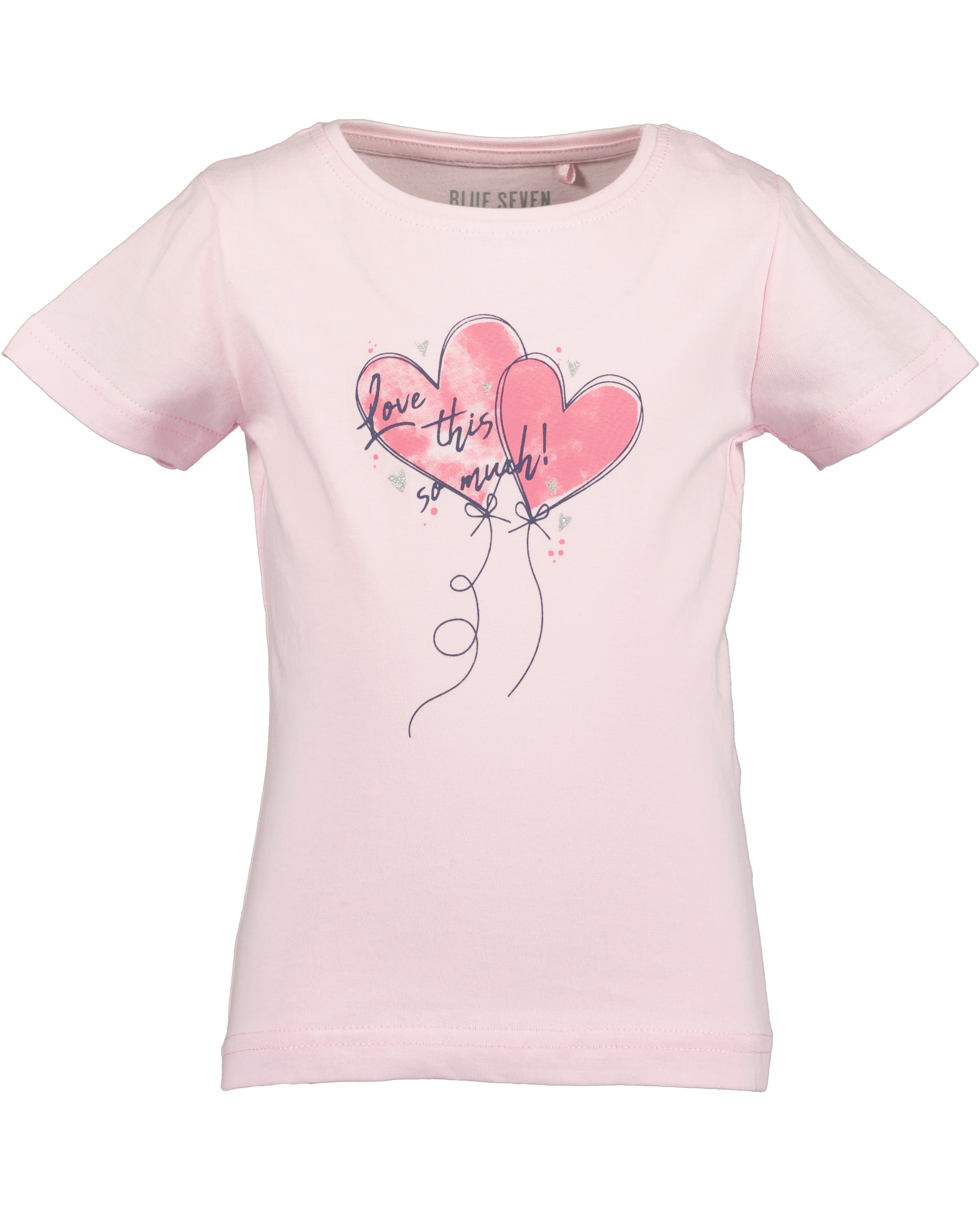 Blue Seven T-Shirt »Blue Seven 2er Pack Mädchen T-Shirts mit Herzen«