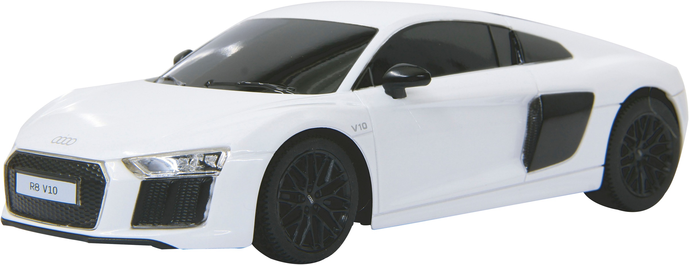 Jamara RC-Auto »Deluxe Cars, Audi R8 2015, 1:24, weiss 2,4GHz«