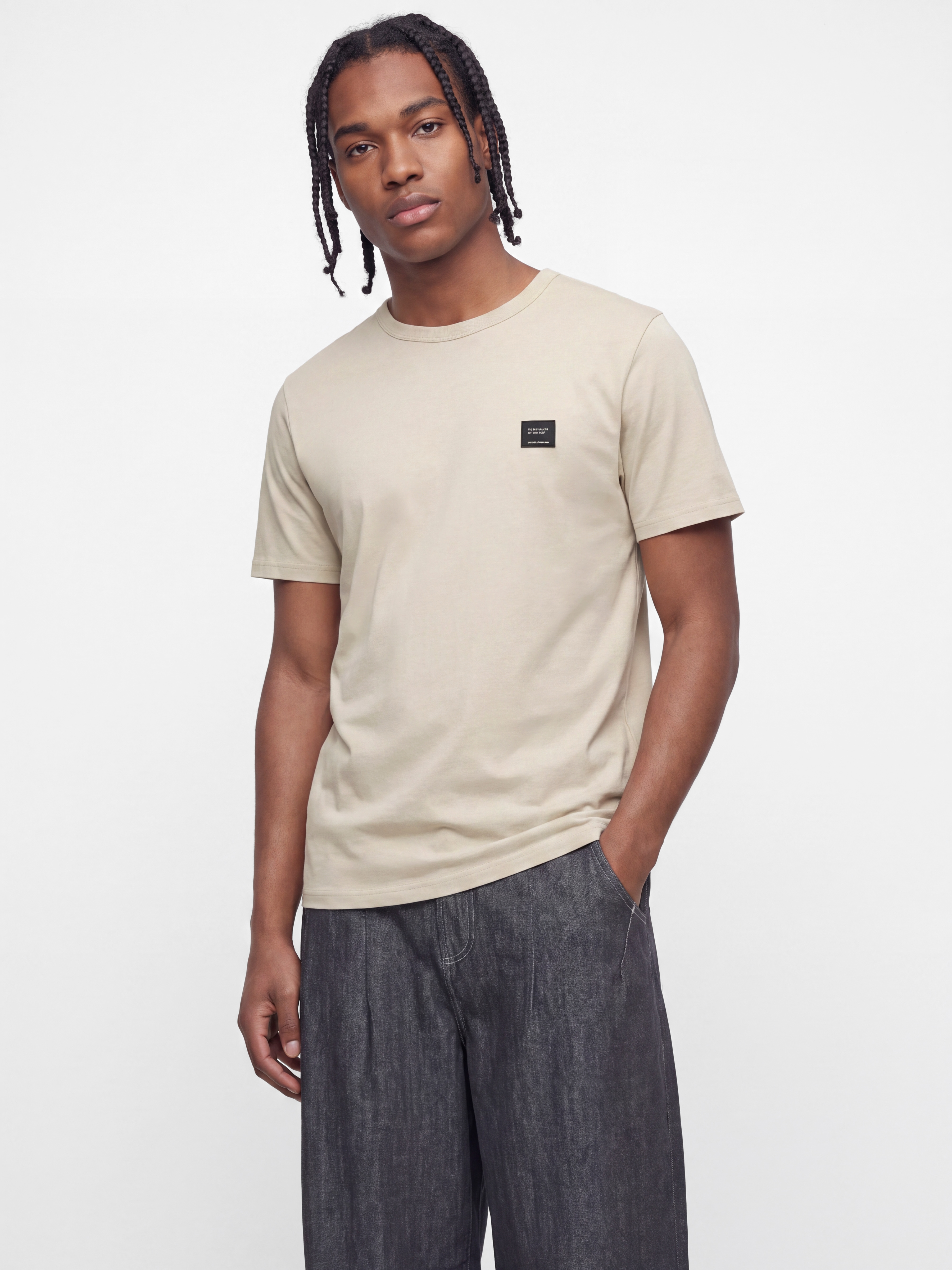 Jack & Jones Rundhalsshirt "JJCLEVELAND TEE SS CREW NECK SN" Baumwolle, regular fit