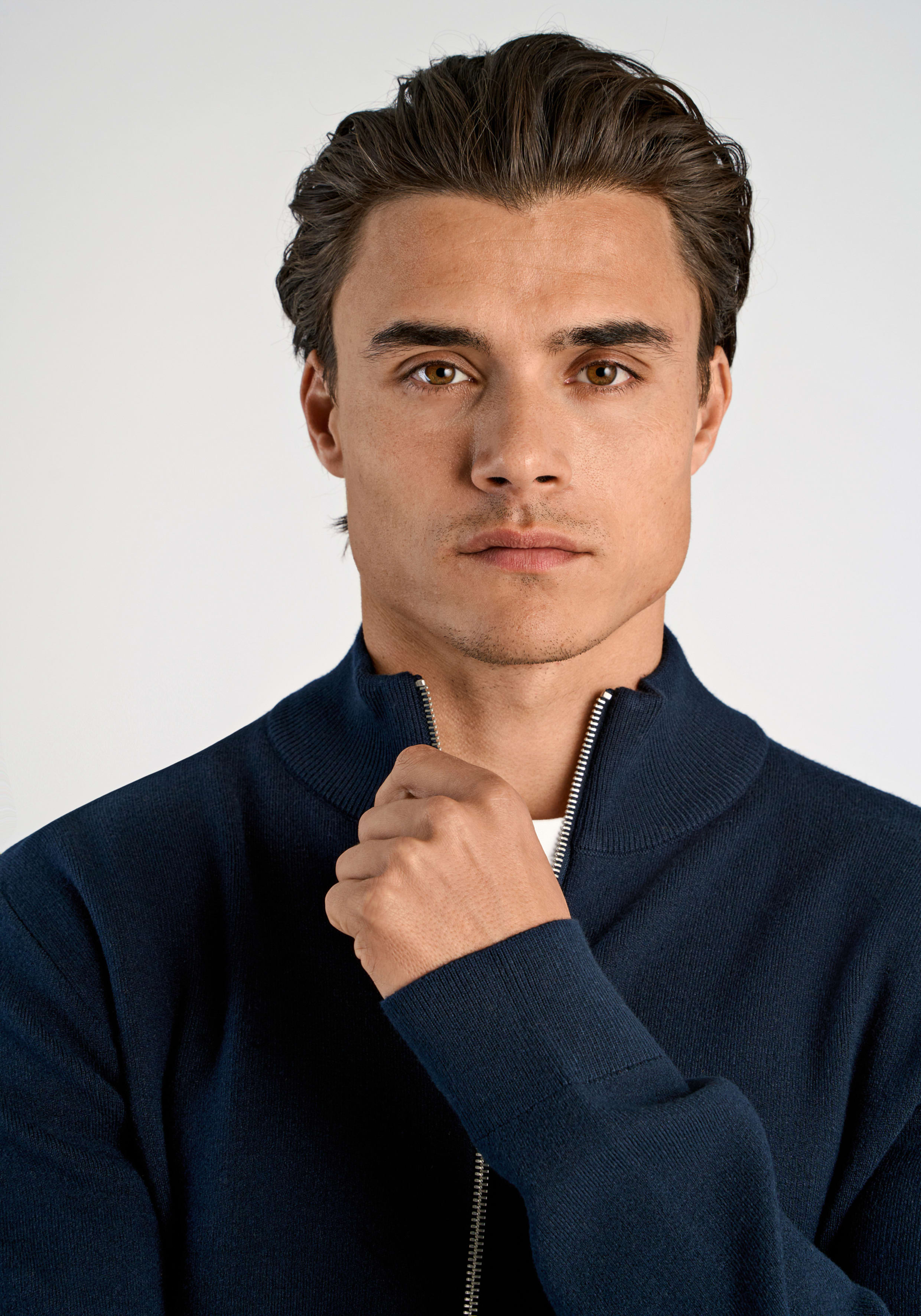 Thumbnail - LINDBERGH Cardigan, mit Viskose und Reißverschluss