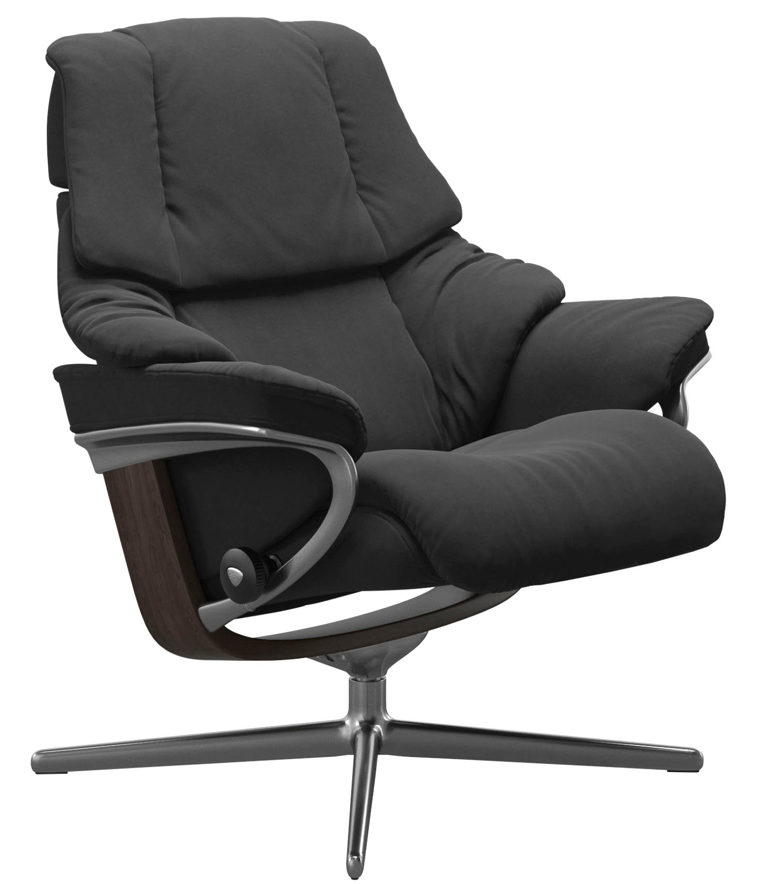 Thumbnail - Stressless Relaxsessel "Reno" mit Cross Base, Größe S, M & L, Holzakzent Wenge