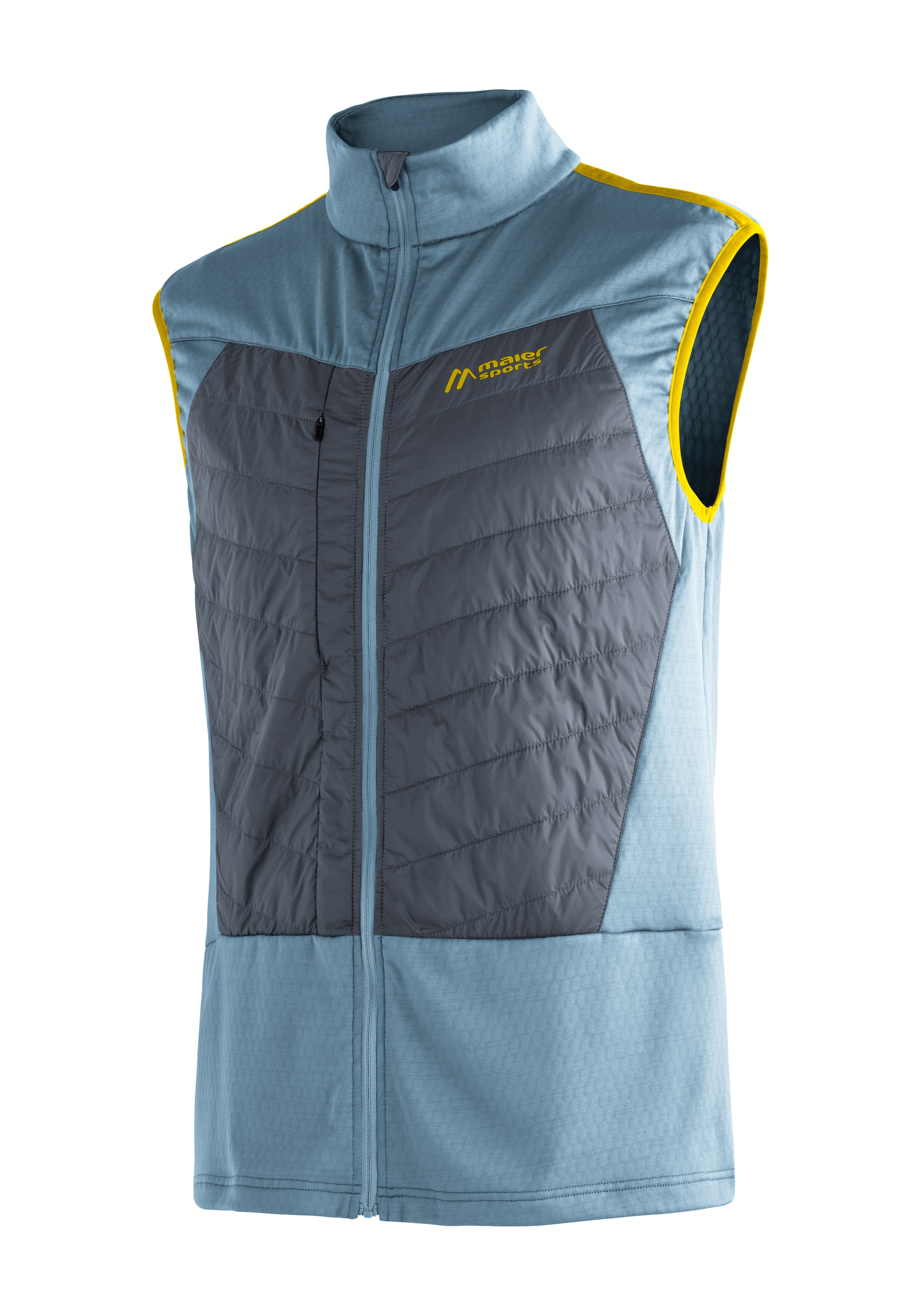 Maier Sports Funktionsjacke "Trift Vest M", Komfortable Outdoorweste aus schnelltrocknendem Material