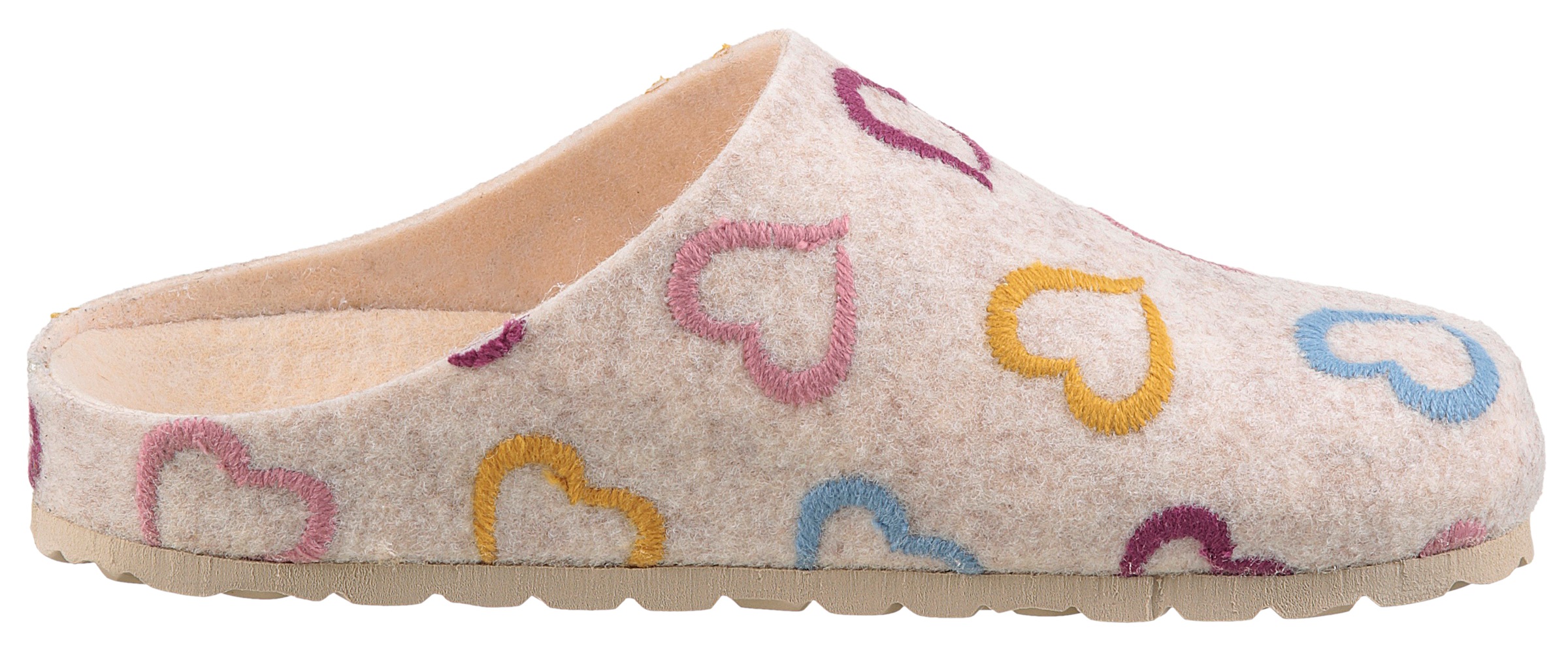 Aniston SHOES Clog, Homeslipper, Hausschuh in Bequemweite G (= weit)