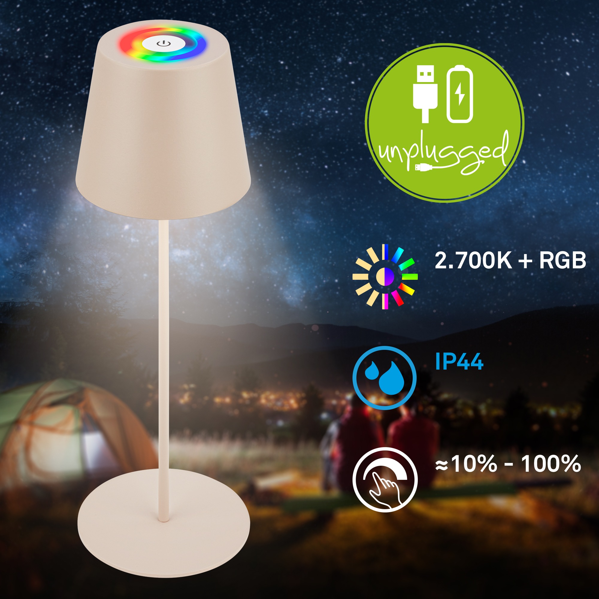 Briloner Leuchten LED Tischleuchte »CALIDA«
