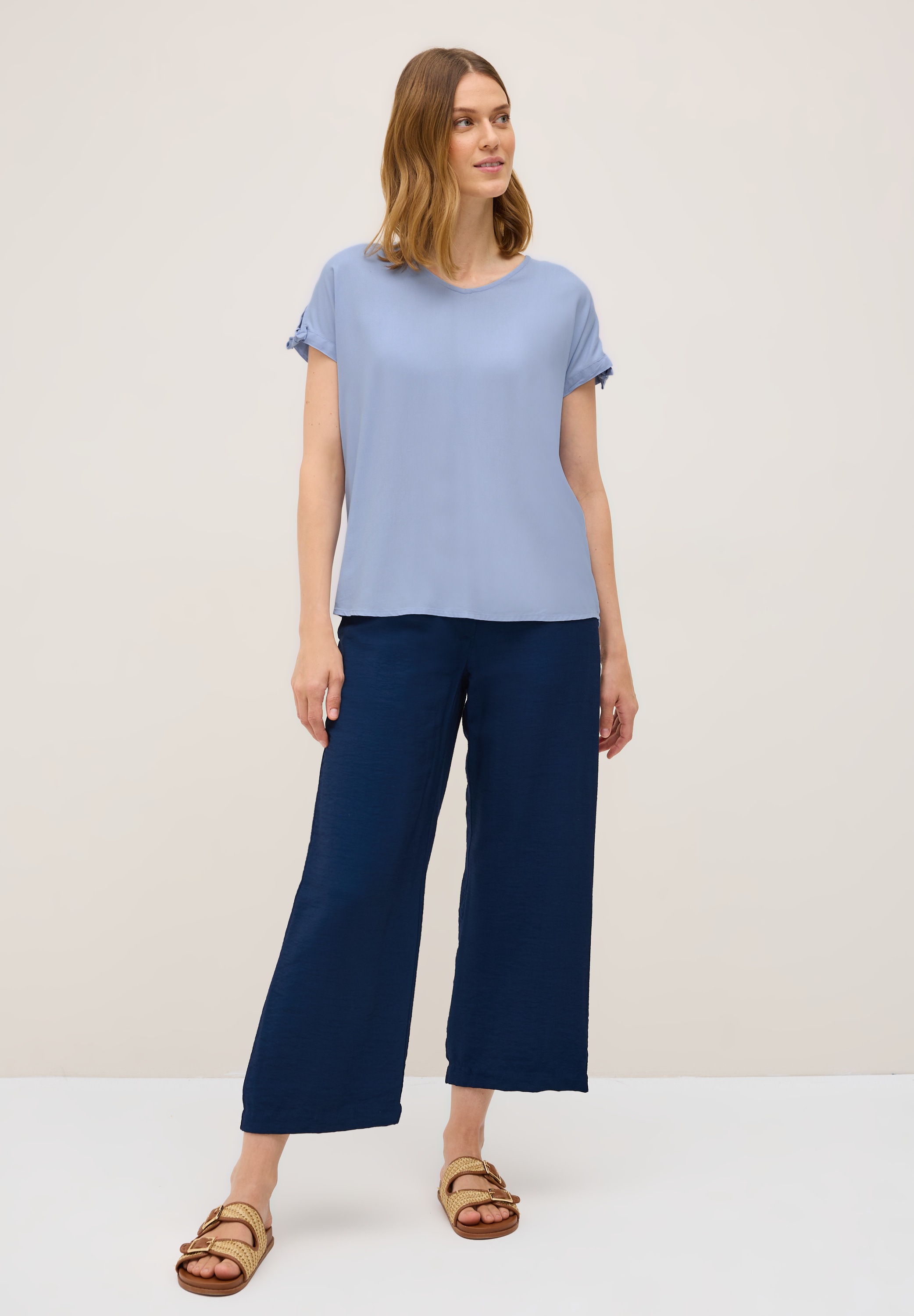 Thumbnail - Cecil Kurzarmbluse, aus softer Viskose