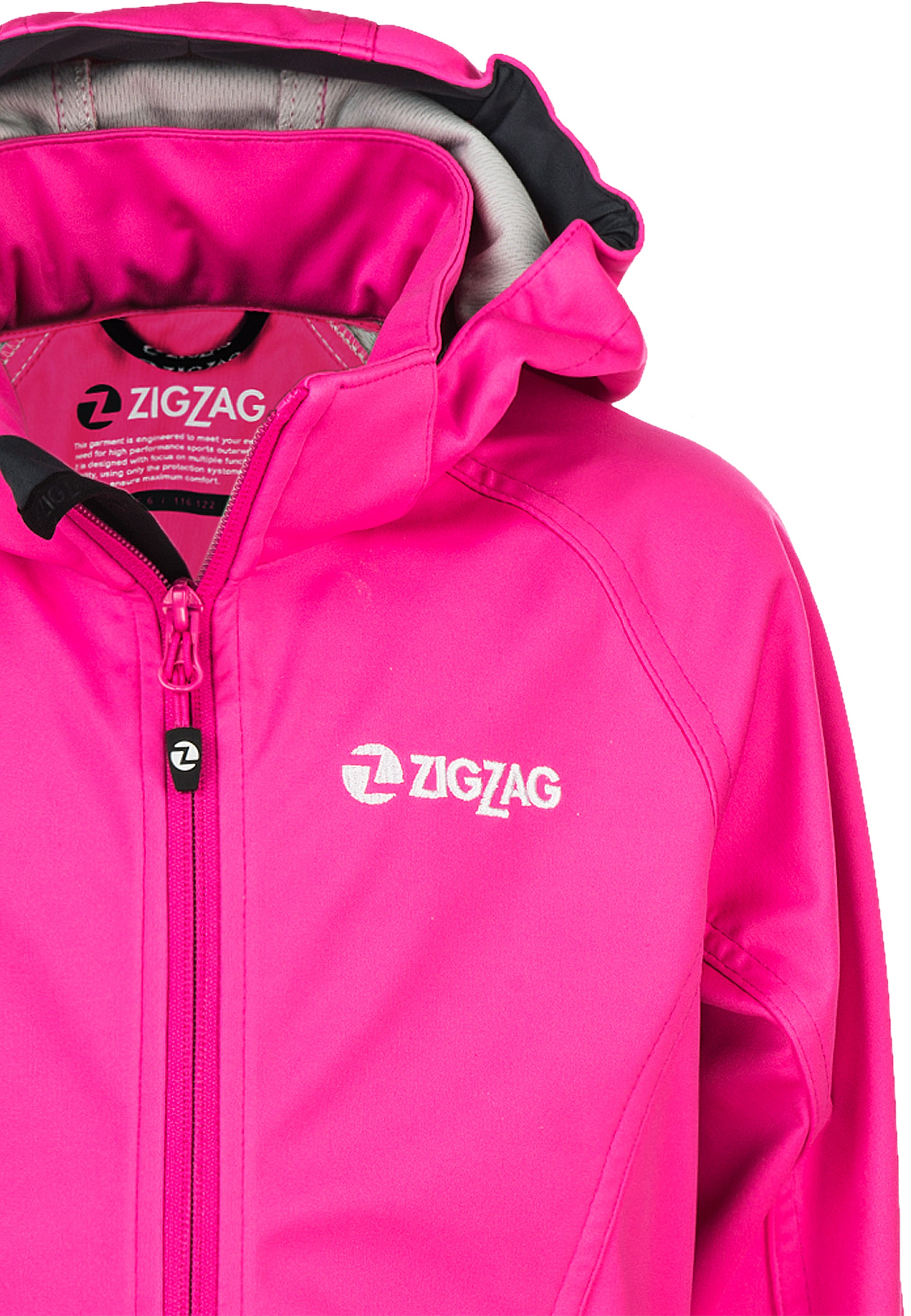 ZIGZAG Softshelljacke »Grand Lake W-PRO«, mit wetterbeständigen Eigenschaften