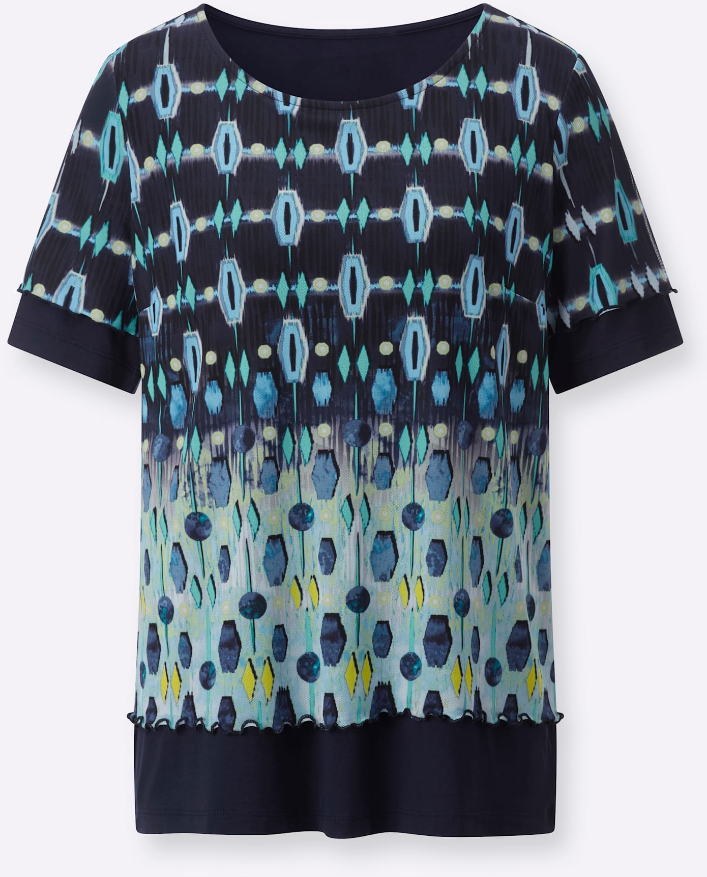 creation L 2-in-1-Shirt »Mesh-Shirt« 1 tlg.