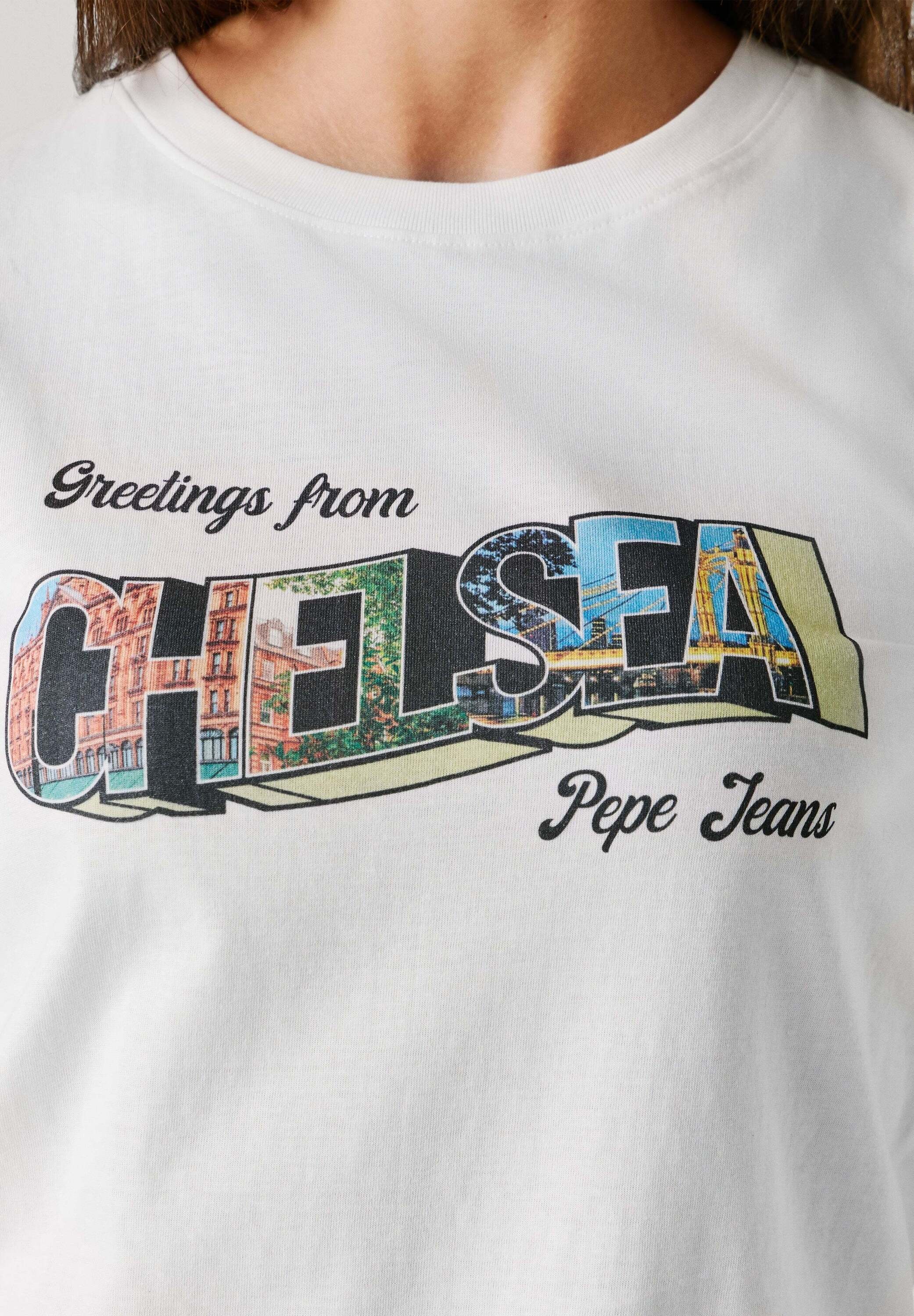Pepe Jeans T-Shirt »basic t-shirt NELA«
