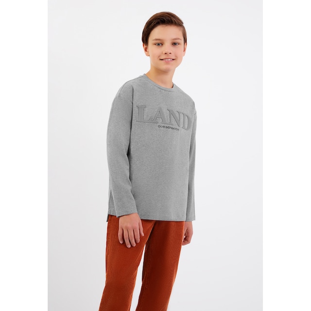 Gulliver Langarmshirt, im Basic-Stil online kaufen | BAUR