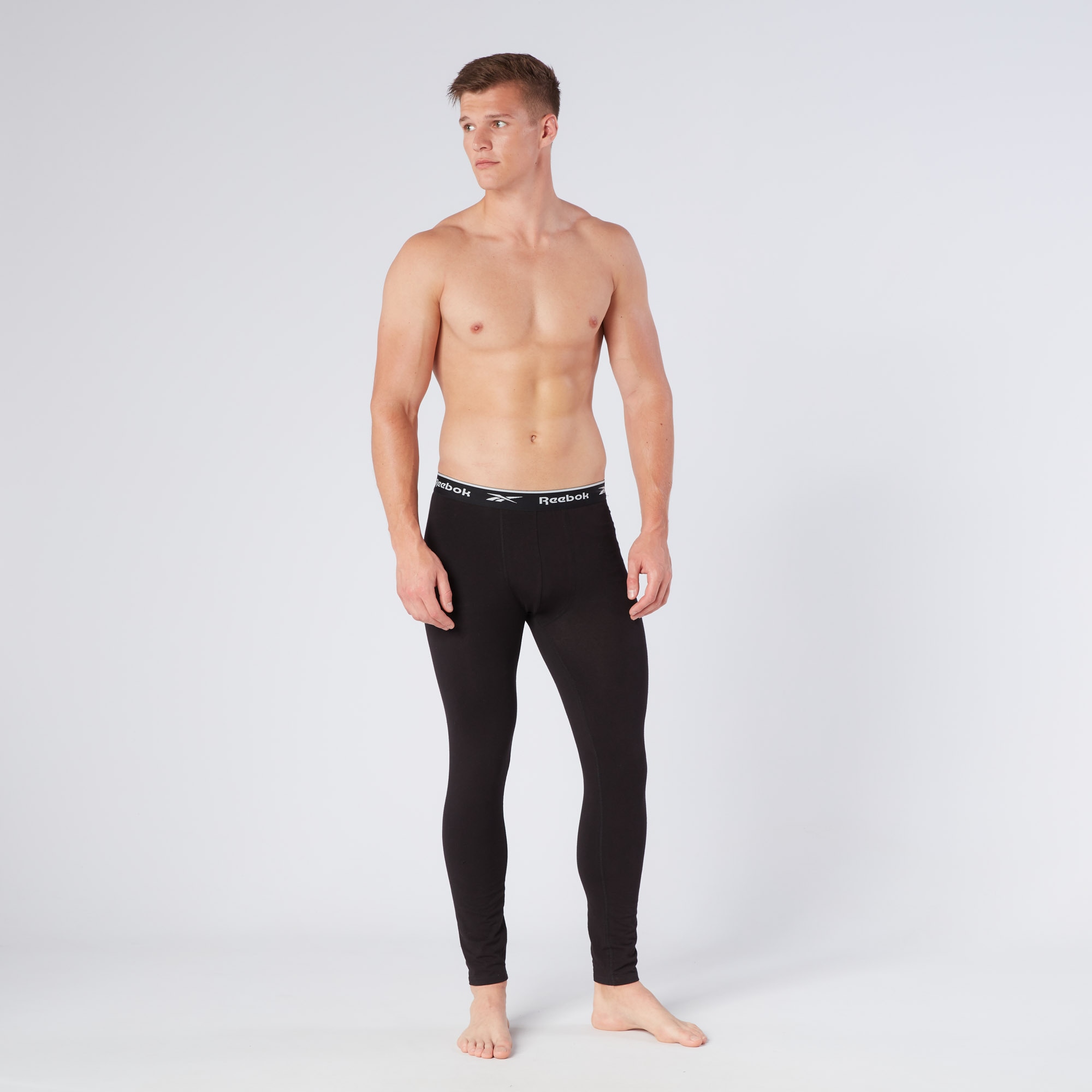 Reebok Lange Unterhose "JOHNY" basic, lang, atmungsaktiv, mit Logo, breiter günstig online kaufen