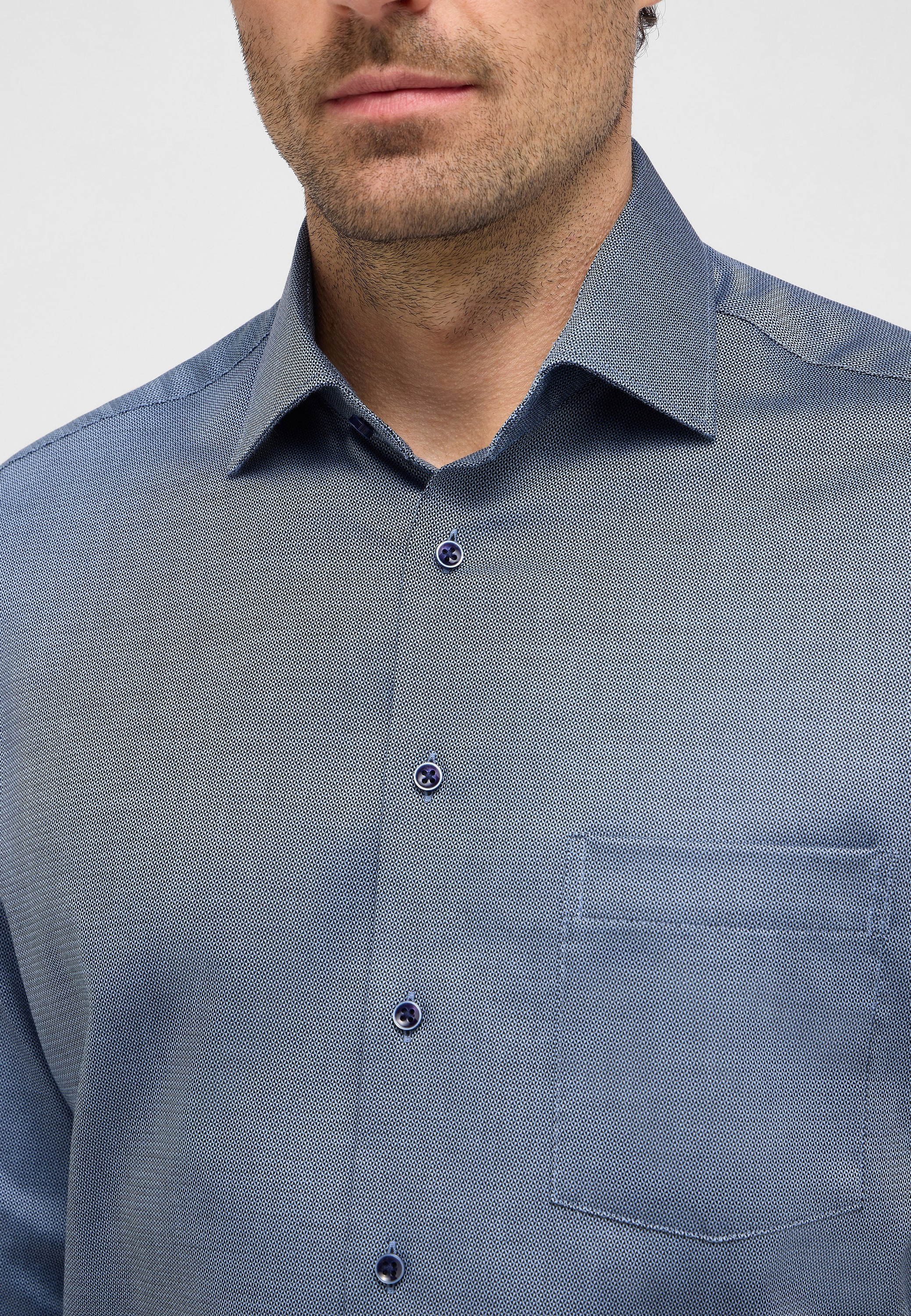 Eterna Langarmhemd »MODERN FIT«, NON IRON (bügelfrei)
