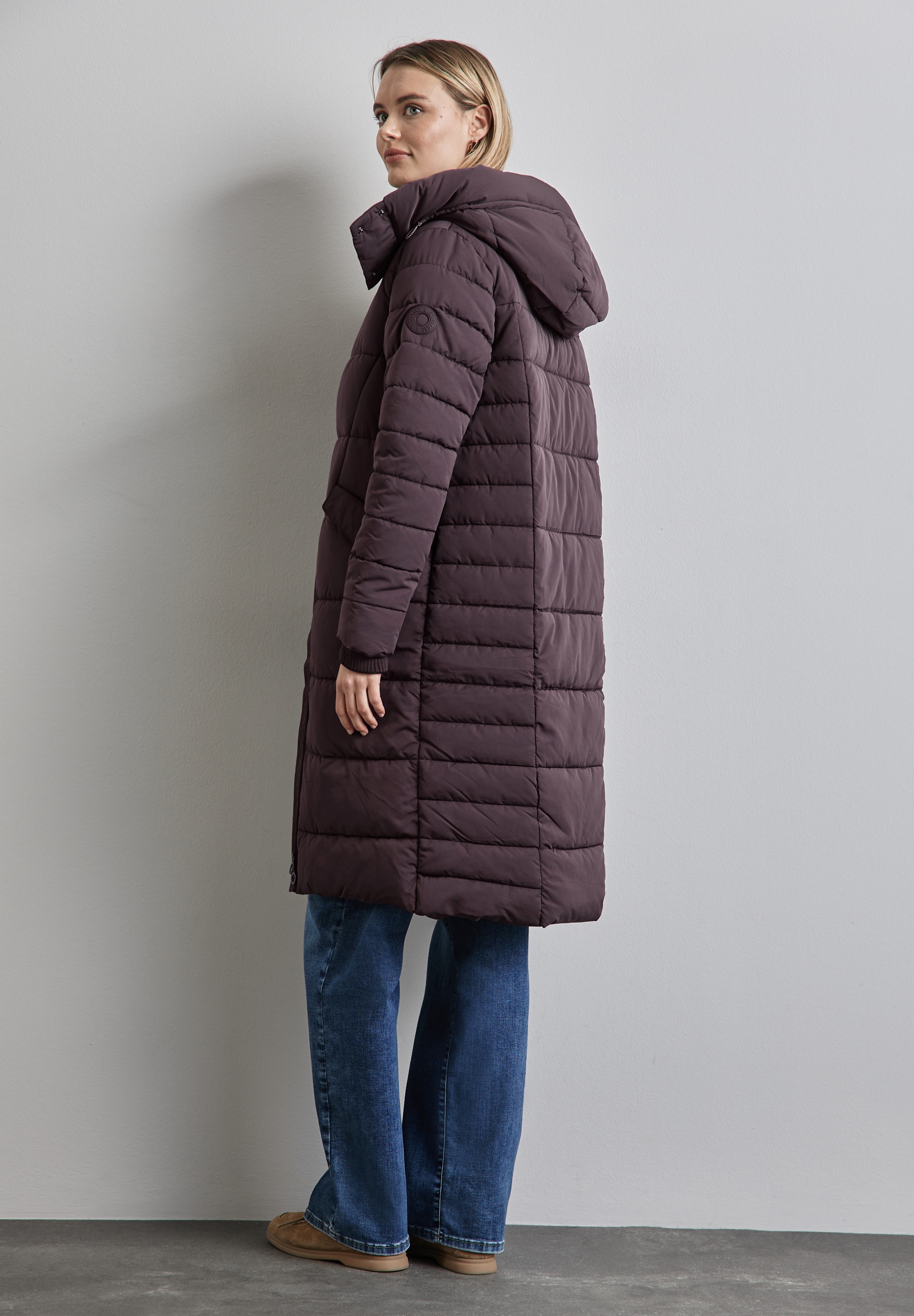 STREET ONE Winterjacke, mit abnehmbarer Kapuze