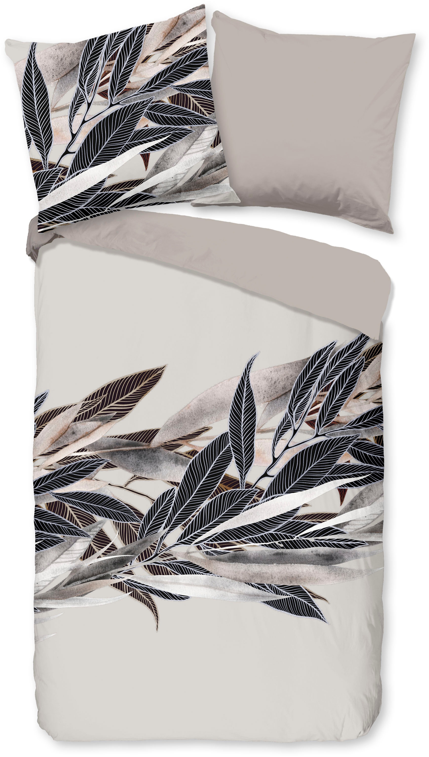good morning Wendebettwäsche "Gisele" 3 Stk. tlg. 100% Baumwolle, Renforcé, günstig online kaufen