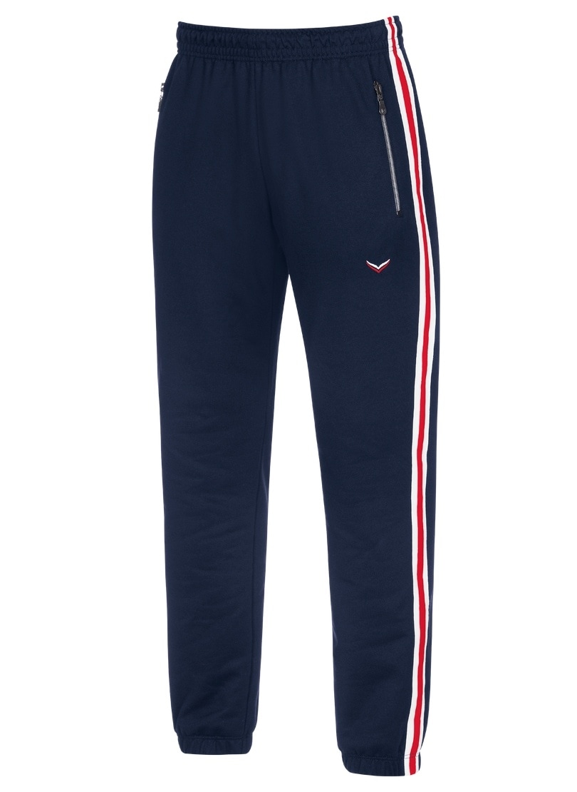 Trigema Sweathose »TRIGEMA Jogginghose mit Seitenstreifen«, (1 tlg.)