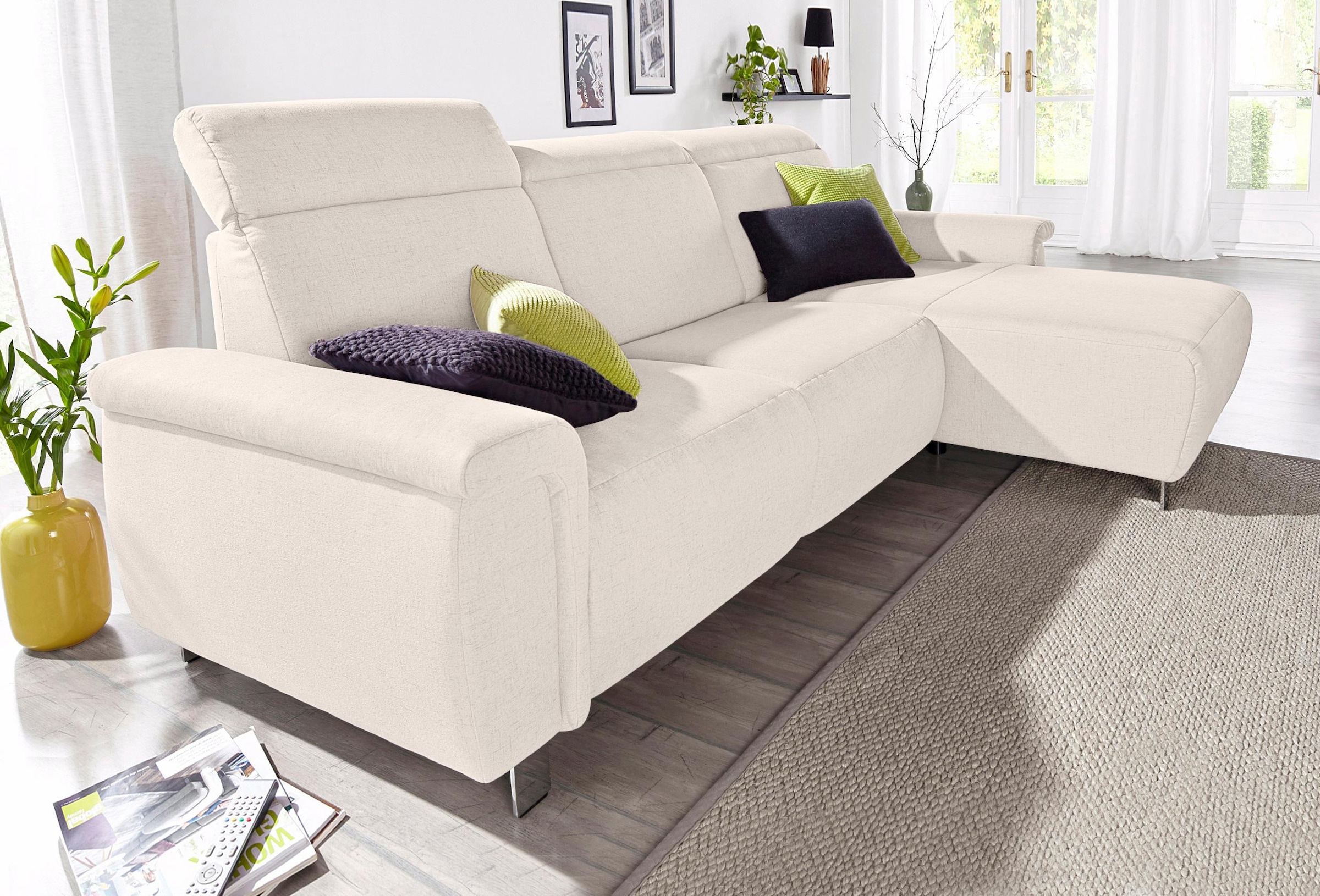 Ecksofa »Township L-Form«, wahlweise mit elektrischer Wallfree-Funktion