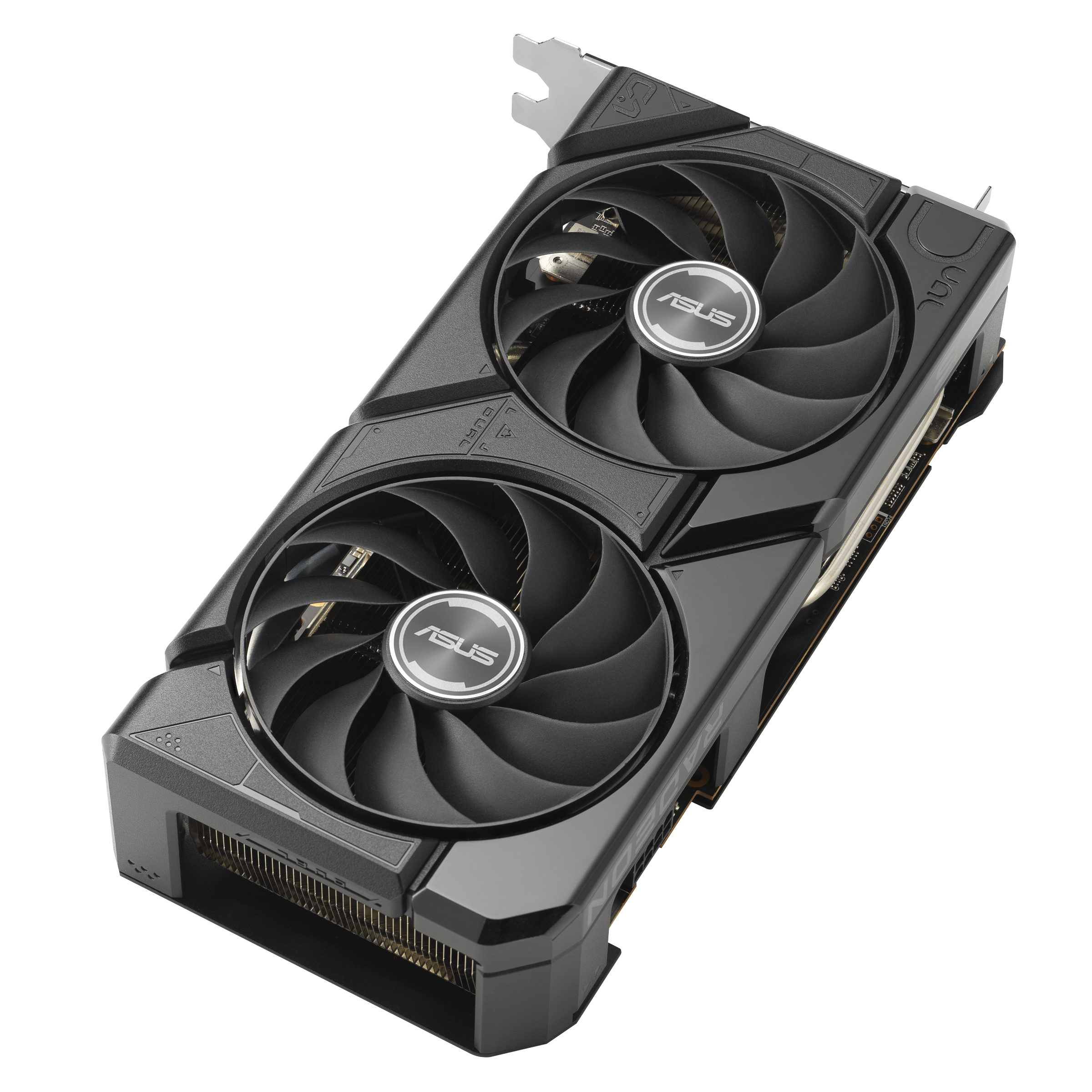 Asus Grafikkarte »Dual Radeon RX 7600 EVO OC Edition 8GB GDDR6«, 8 GB, GDDR6, Das 2.5-Slot-Design