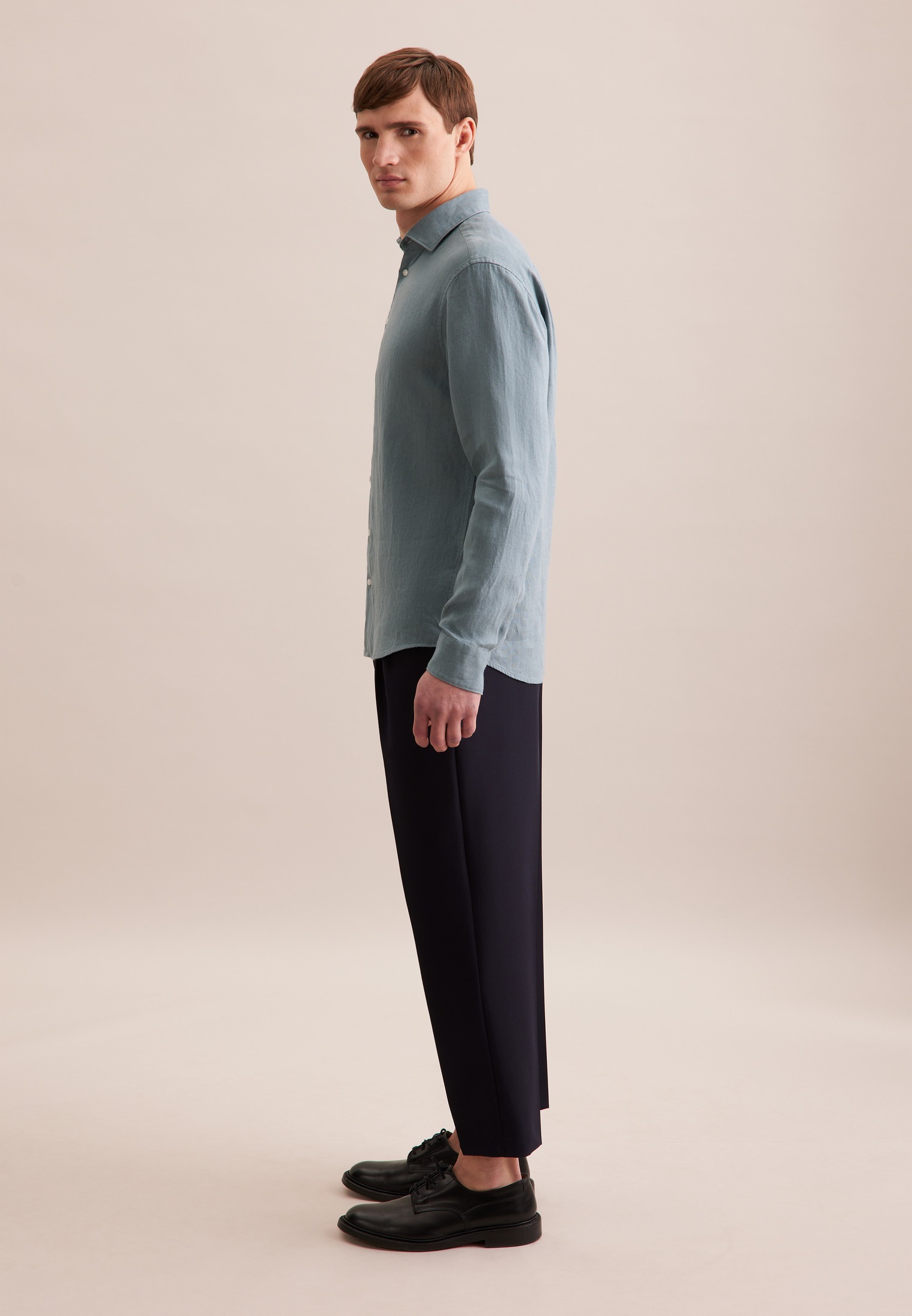 seidensticker Businesshemd »Regular« Regular 1/1 Kentkragen Uni