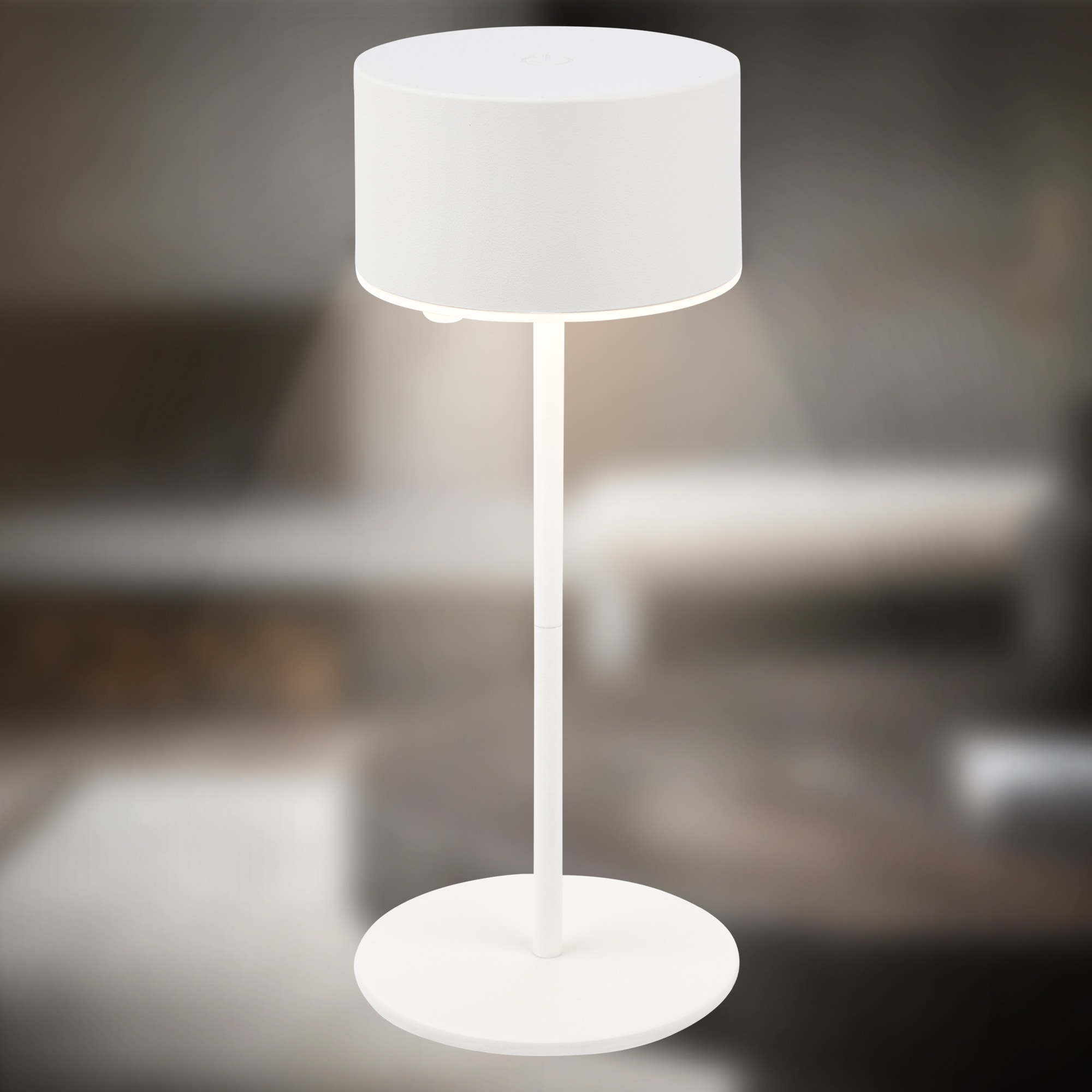 Briloner Leuchten LED Tischleuchte »KIRA« LED-Modul 1 Stk. Warmweiß 8x19 cm, Akku tauschbar, Indoor/Outdoor, Wohnzimmer, Flur, Balkon