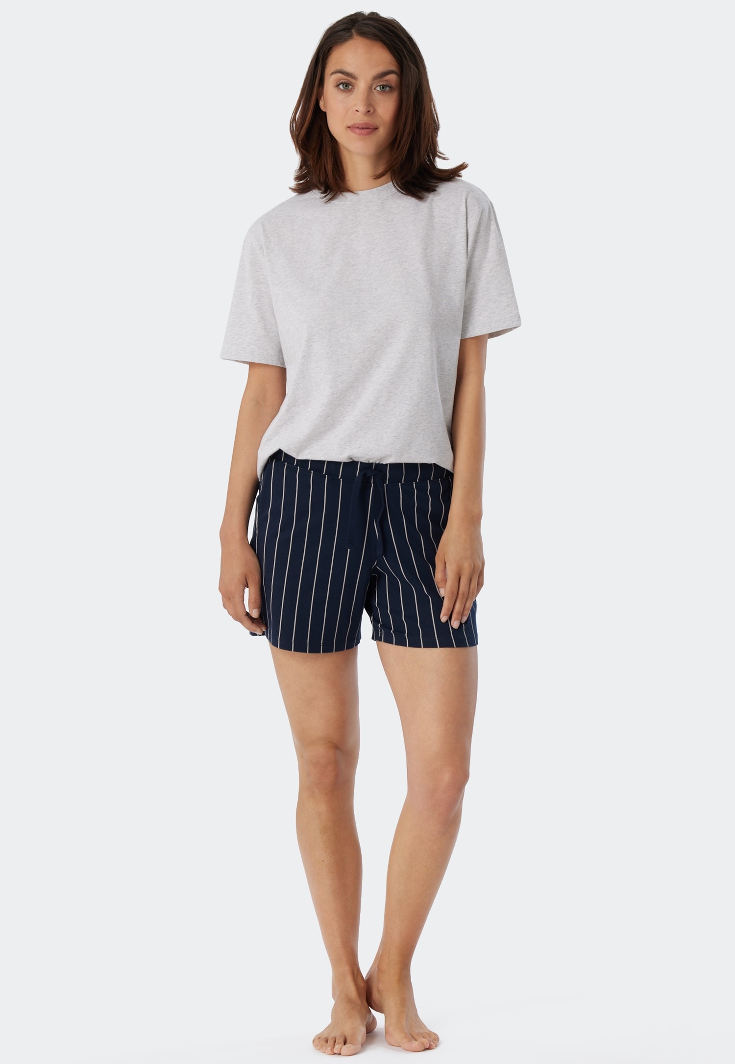 Schiesser Shorts »Mix + Relax«, seitliche Taschen, Single Jersey, bequem, lockerer Schnitt