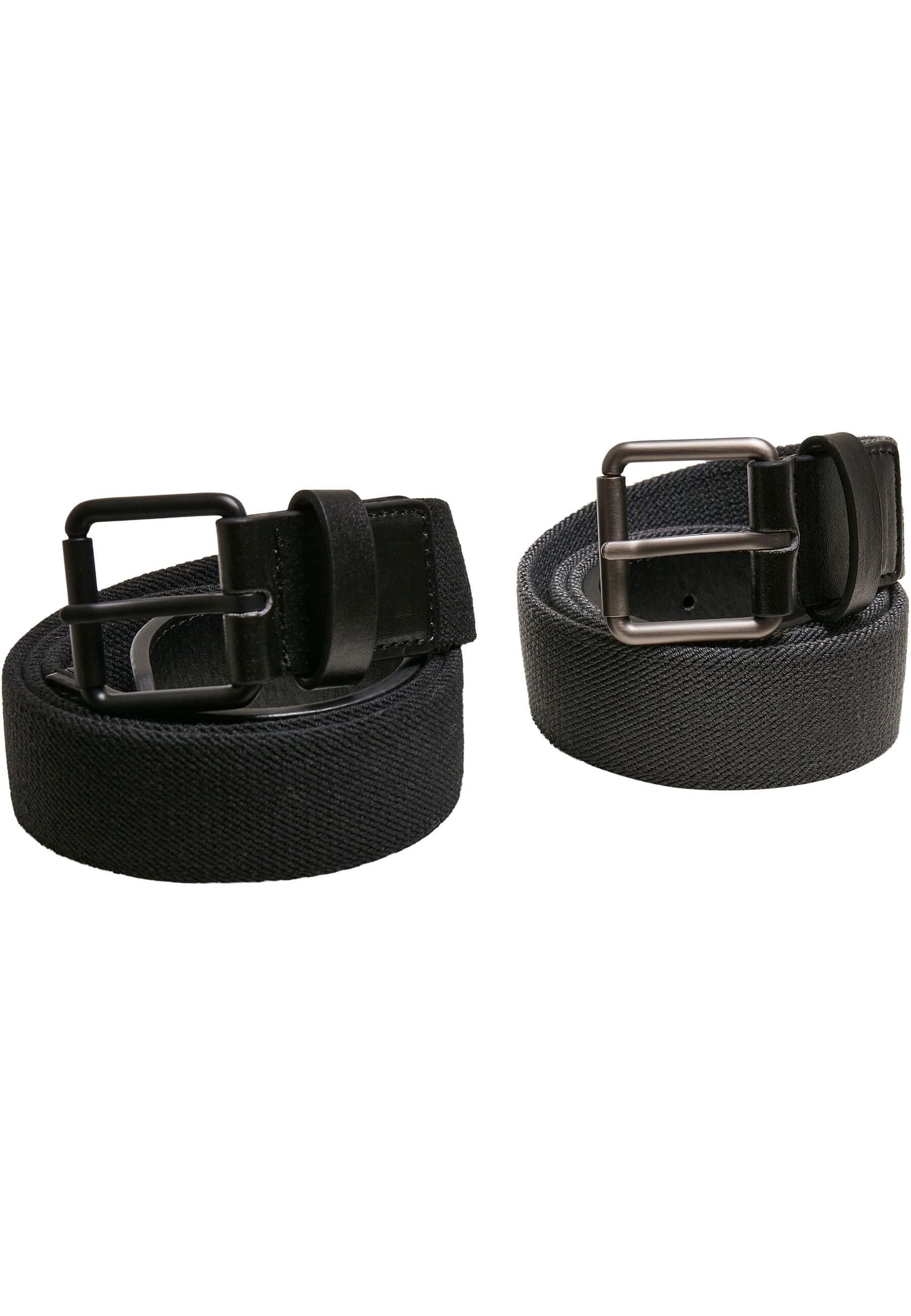 URBAN CLASSICS Hüftgürtel "Urban Classics Unisex Stretch Basic Belt 2-Pack" günstig online kaufen