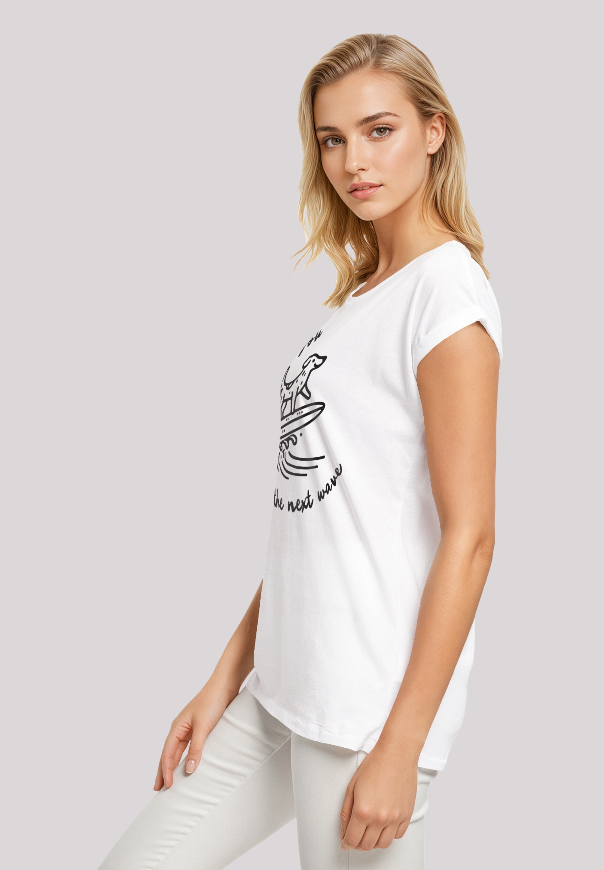 F4NT4STIC T-Shirt »See You On The Next Wave«, Premium Qualität