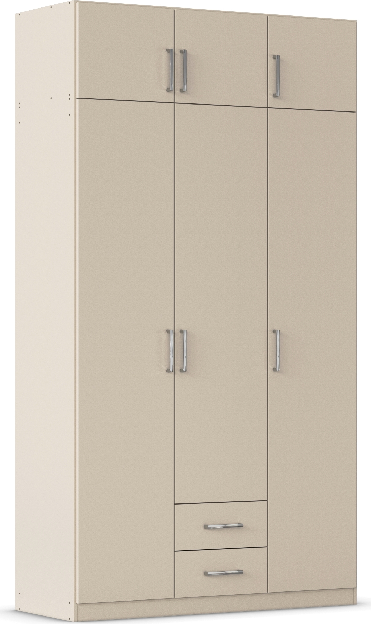 rauch "Schrank Garderobe Wäscheschrank GAMMA in 4 Breiten 91-226 cm" 3 verschiedene Ausstattungen BASIC/CLASSIC/PREMIUM (inkl. SOFT-CLOSE), mit Schubladen und Schrankaufsatz, schlichtes Design MADE IN GERMANY