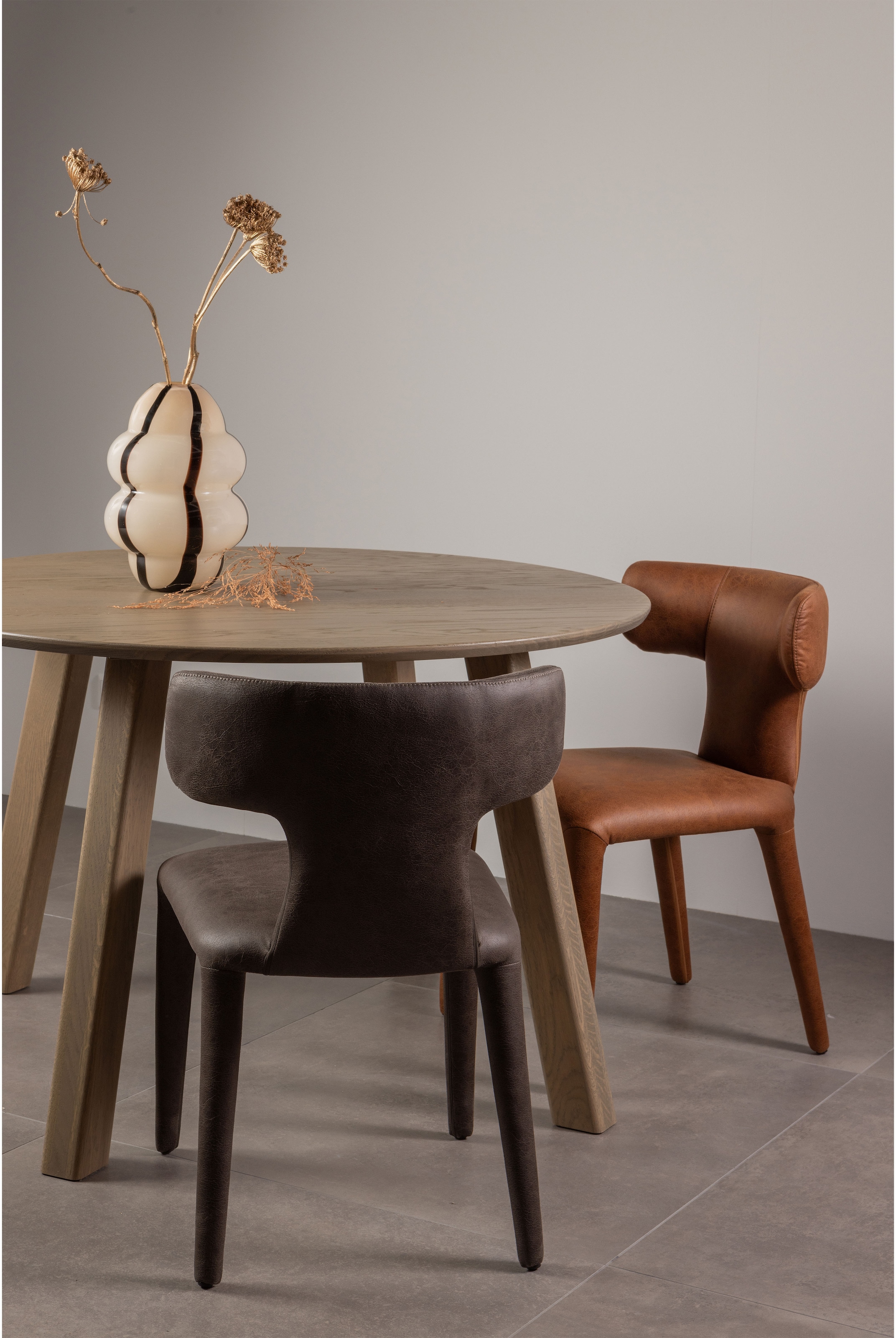 WOOOD Esszimmerstuhl »Permit aus Kunstleder komplett gepolstert H 78 x B 52 cm« (Set) 2 Stk.(Set, 2 St) Sehr hohe Verschleißfestigkeit, Breite 52 cm