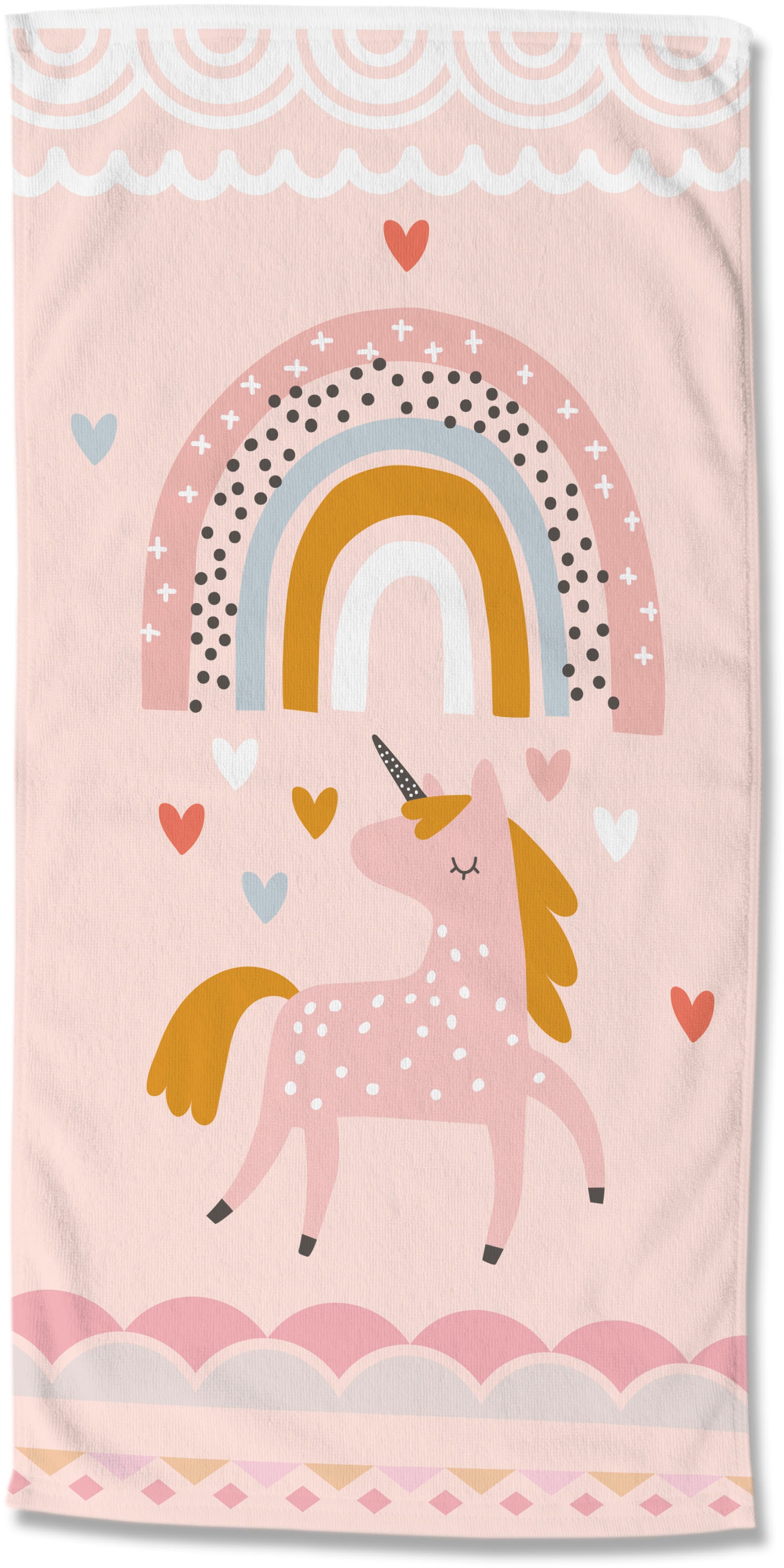 good morning Strandtuch "Unilove" 100% Mikrofaser, 75x150, Schnelltrocknend günstig online kaufen