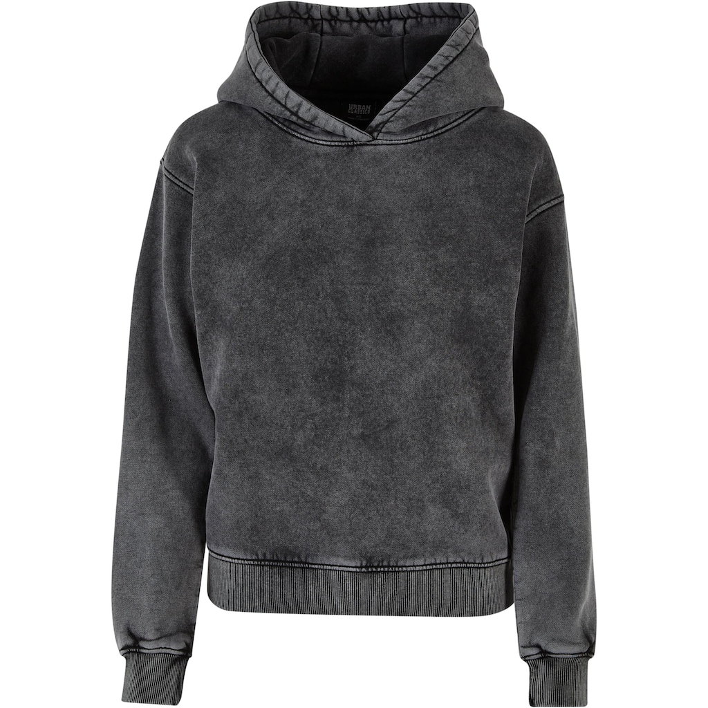 URBAN CLASSICS Kapuzenpullover »Urban Classics Damen Ladies Stone Washed Hoody«, (1 tlg.)