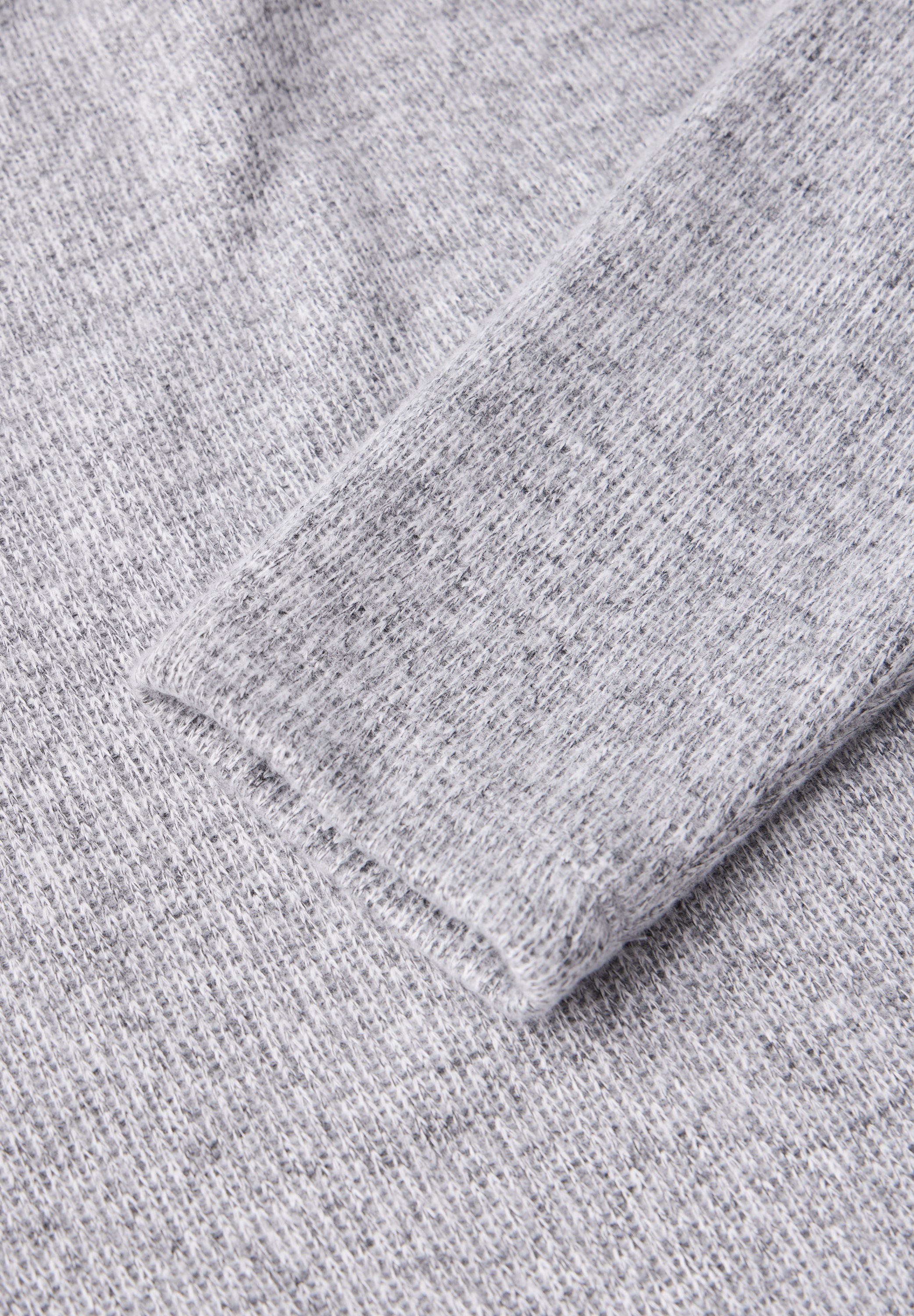 Cecil Langarmshirt, aus softem Materialmix