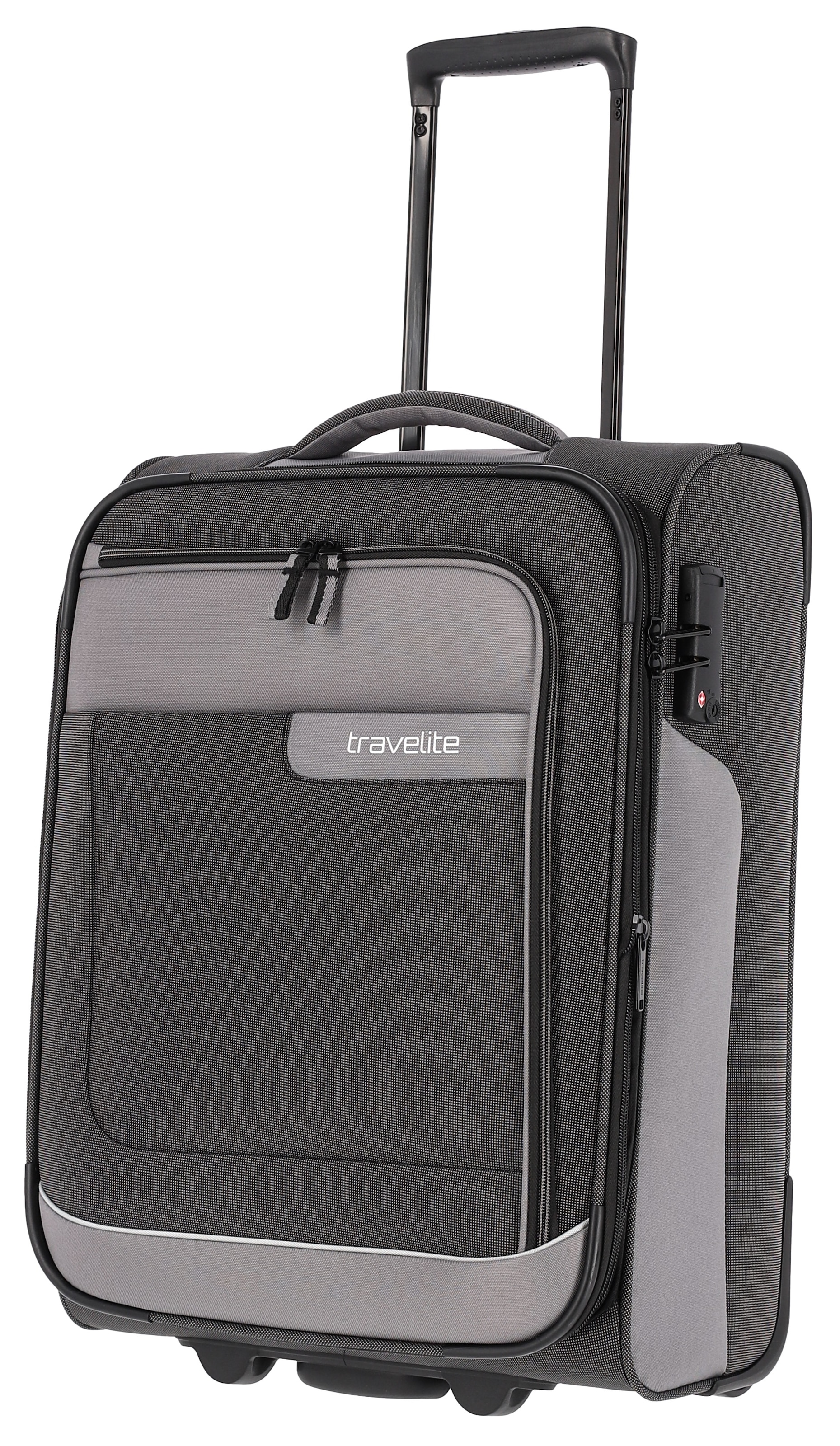travelite Weichgepäck-Trolley »VIIA S, 2w«, 2 Rollen, Handgepäck-Koffer Reisekoffer mit Volumenerweiterung und TSA Schloss