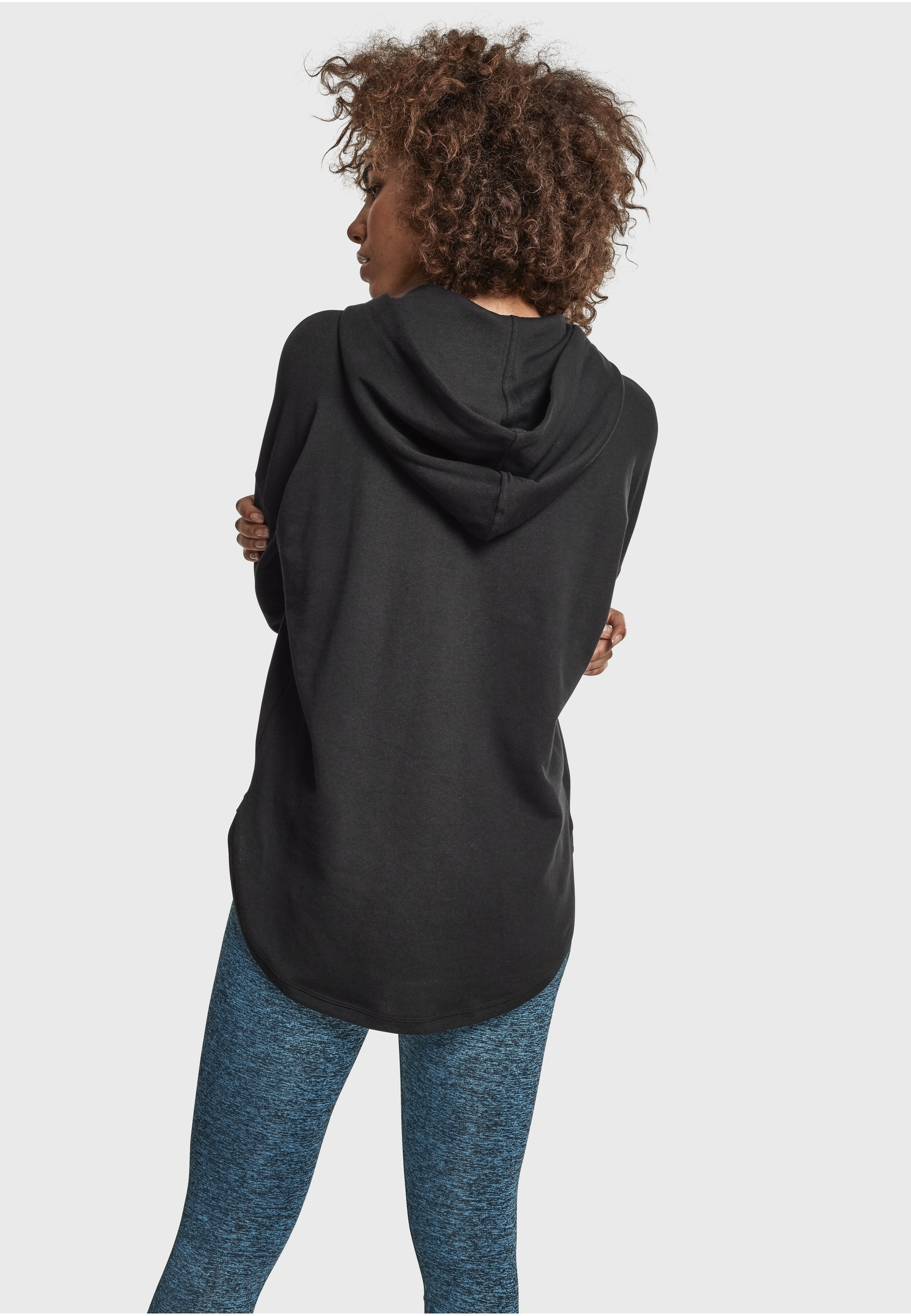 URBAN CLASSICS Rundhalspullover »Urban Classics Damen Ladies Oversized Terry Hoody« 1 Stk.