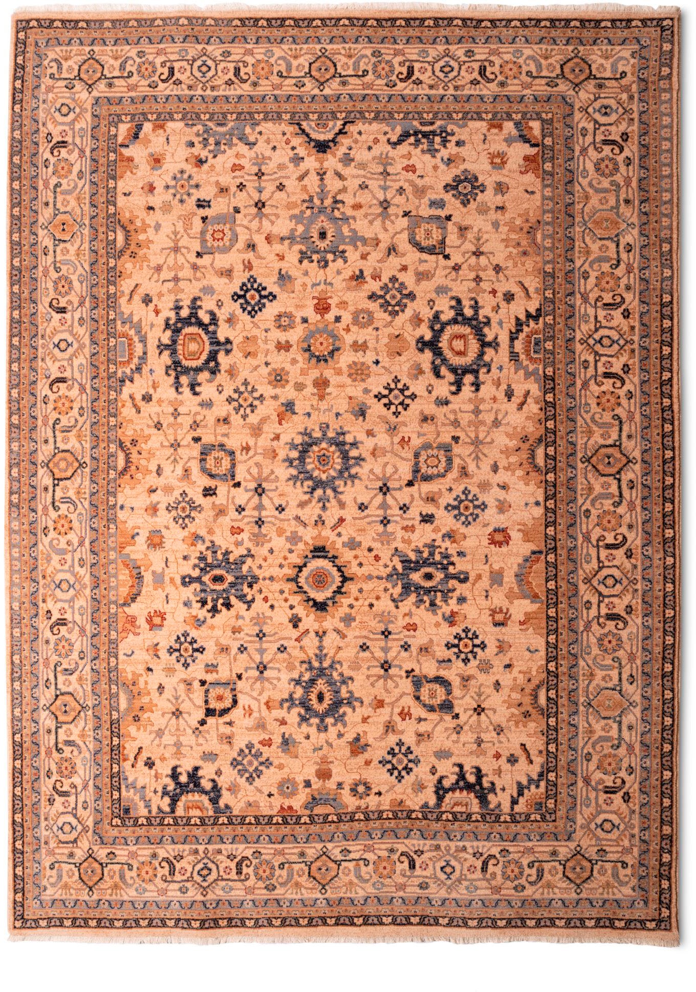 THEKO Wollteppich "Saharna 7521" rechteckig 12 mm Höhe reine Wolle, Orient- günstig online kaufen