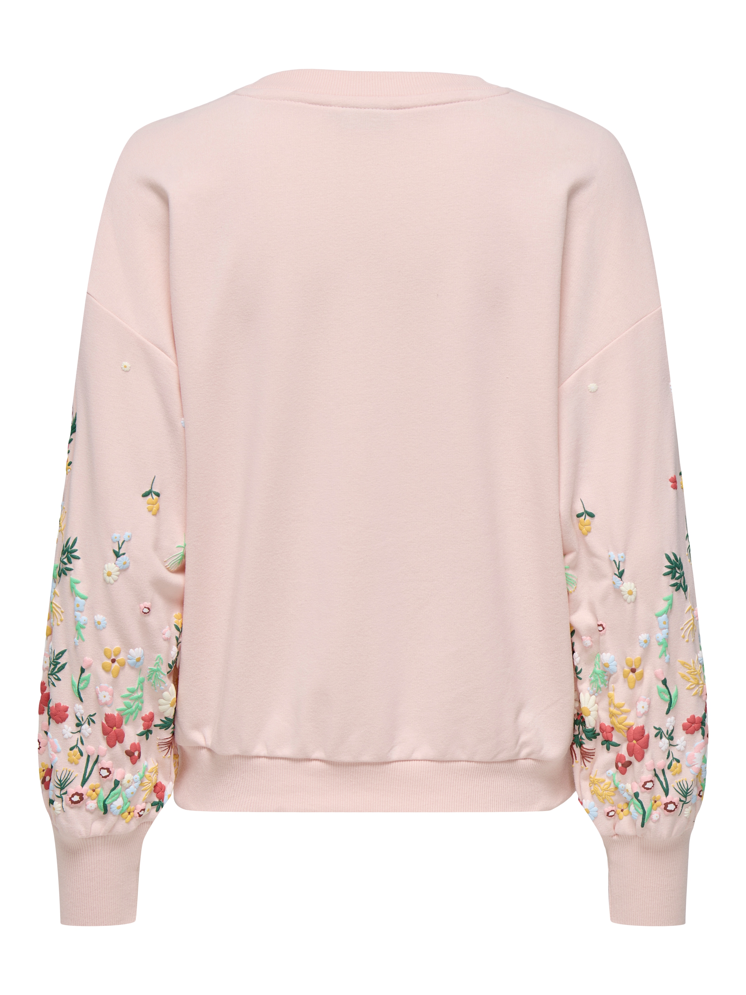 ONLY Sweatshirt »ONLBROOKE L/S O-NECK FLOWER SWT«
