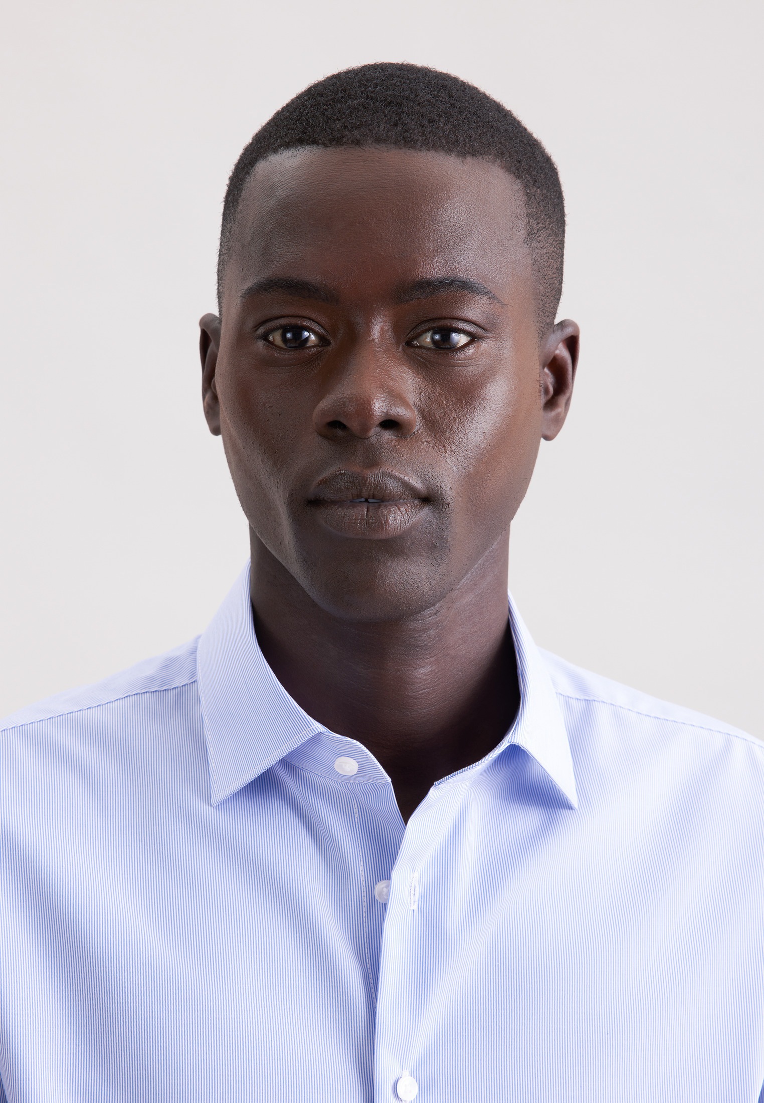 Thumbnail - seidensticker Businesshemd "Schwarze Rose" X-Slim 1/1 Kentkragen Gestreift