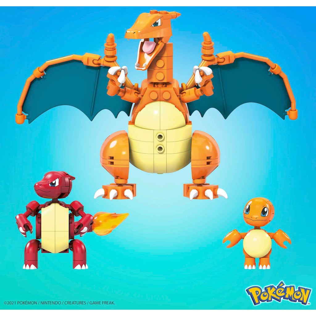 MEGA Spielfigur »Pokémon Charmander Evolution Set«, zum Zusammenbauen