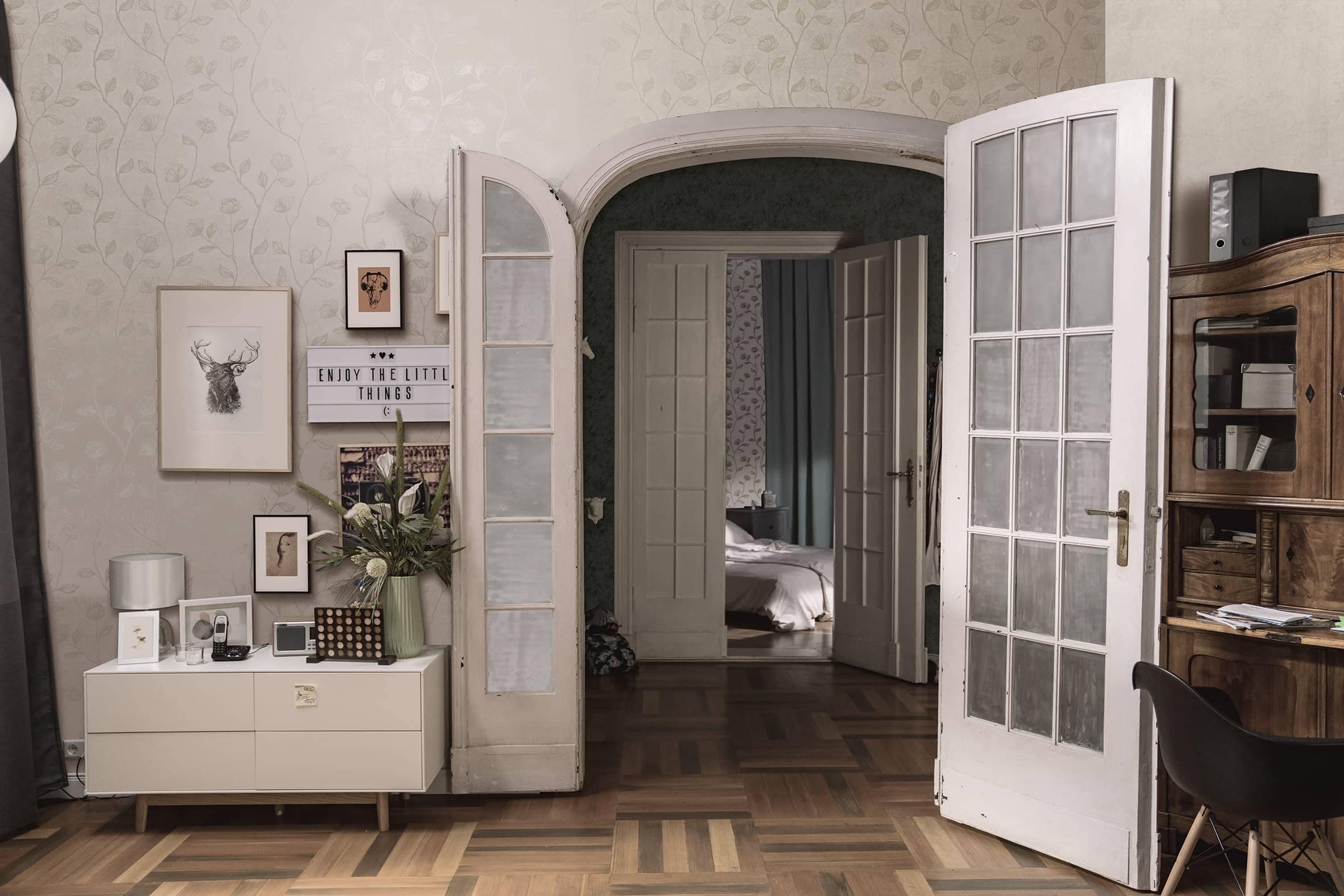 Marburg Vliestapete »GZSZ Tapete 34803«, botanisch, moderne Tapete für Wohnzimmer Schlafzimmer Küche
