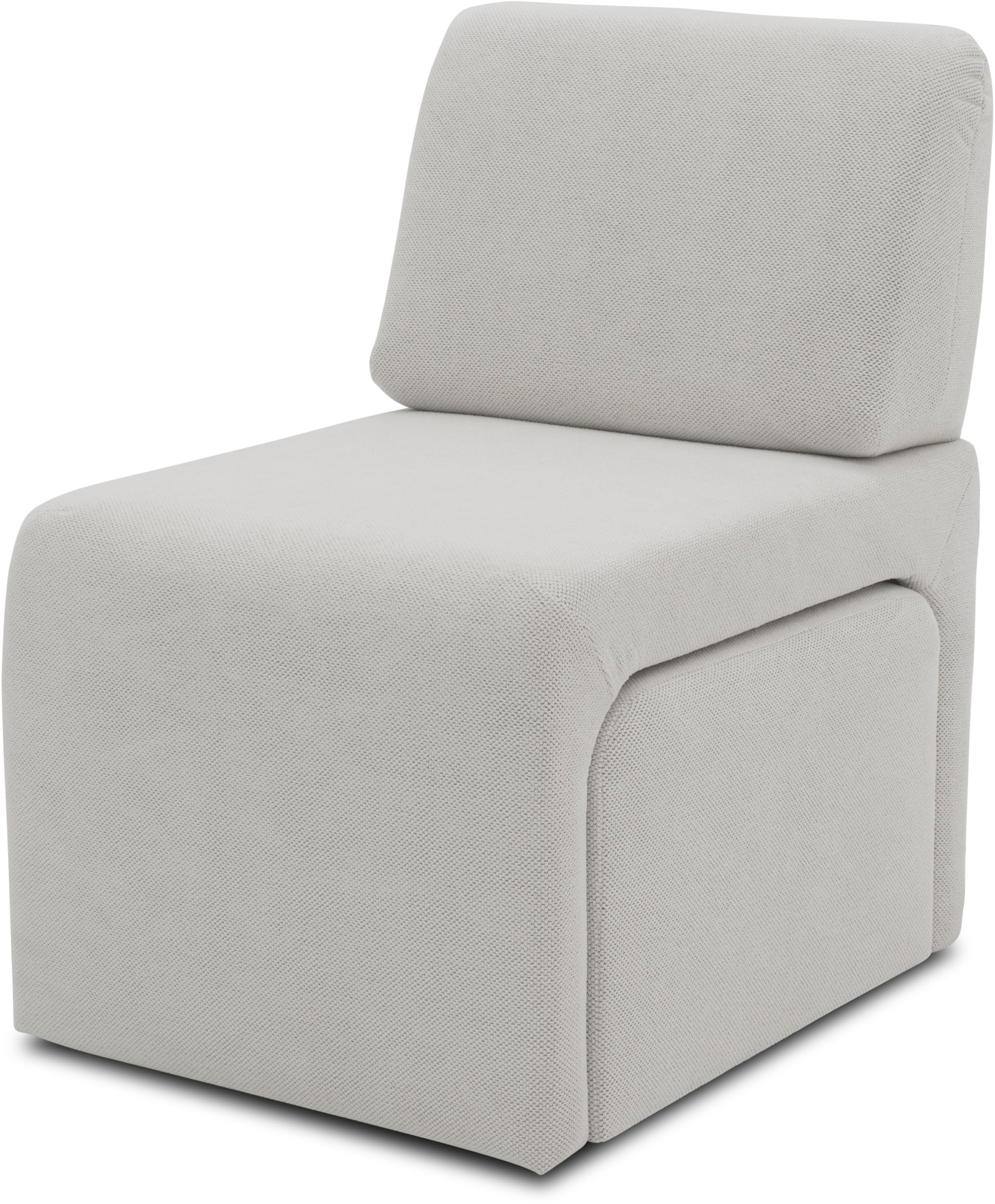 DOMO collection Sessel »mit Hocker 700017 ideal für kleine Räume, platzsparend, bequem«, Hocker unter dem Sessel verstaubar, lieferbar in nur 2 Wochen