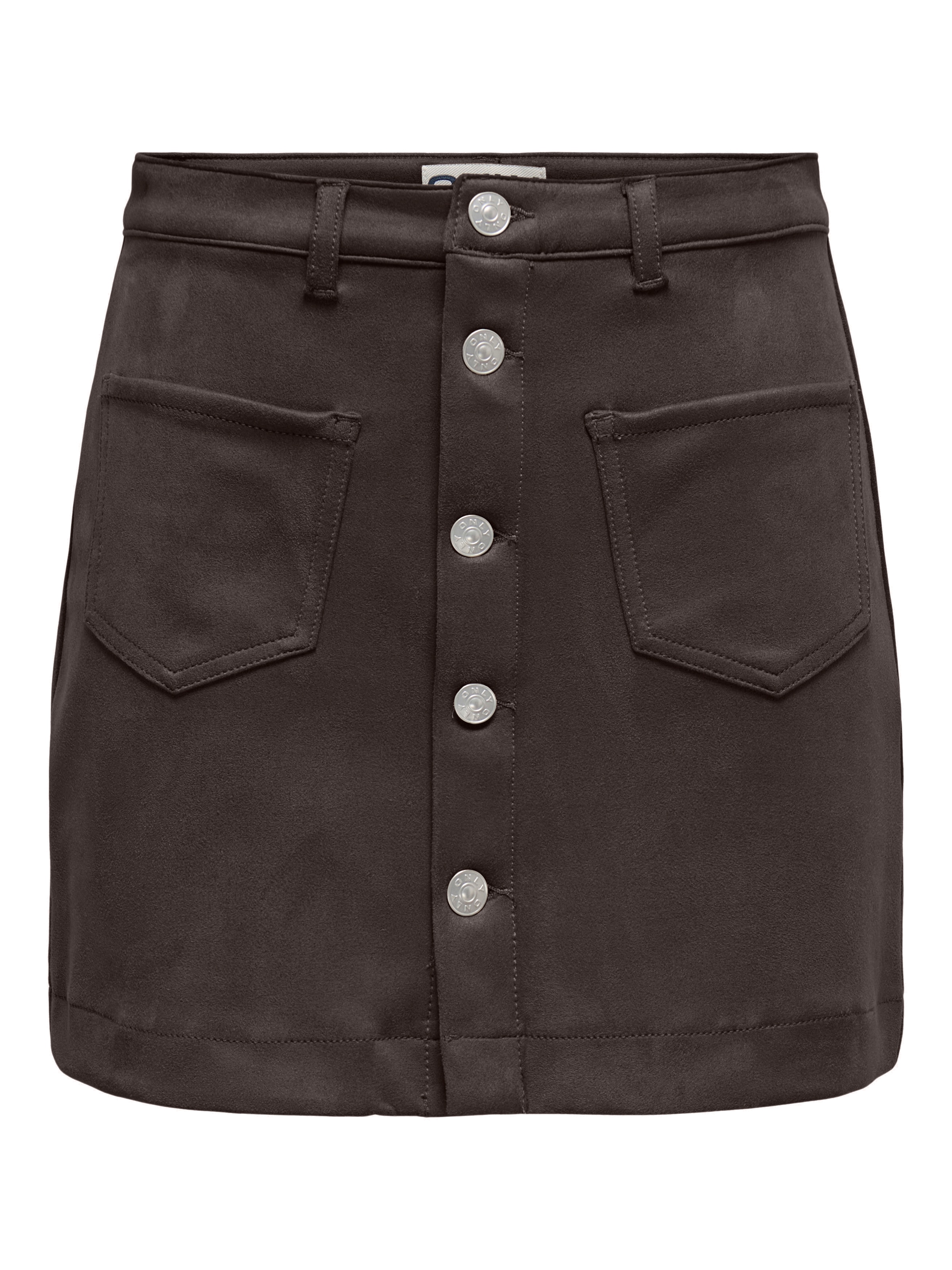 ONLY Minirock »ONLAMAZING-STINA FAUX SUEDE SKIRT PNT«