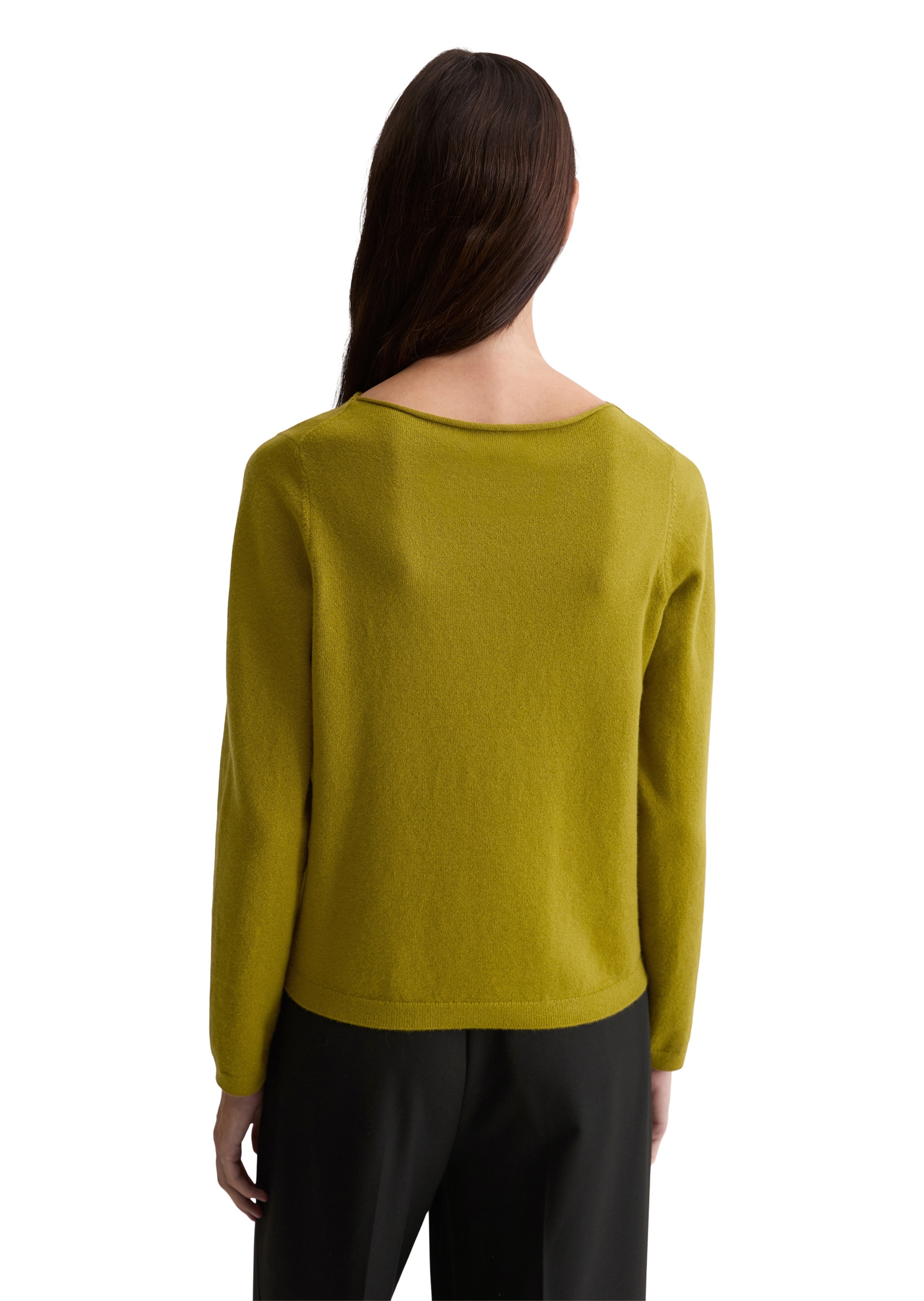 Marc O'Polo Strickpullover »aus softem Baumwolle-Schurwolle-Mix«