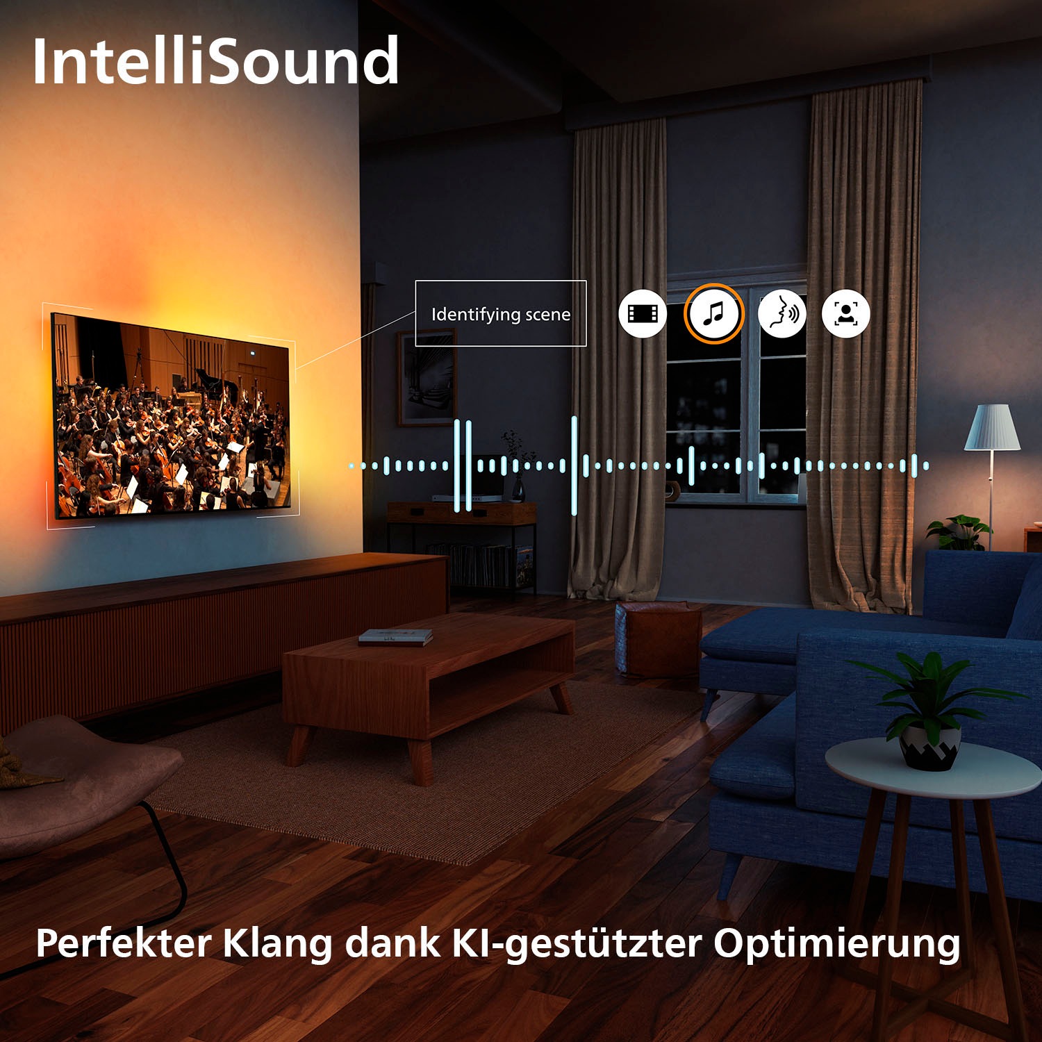 Philips QLED-Fernseher »55PUS8600/12«, 4K Ultra HD, Smart-TV
