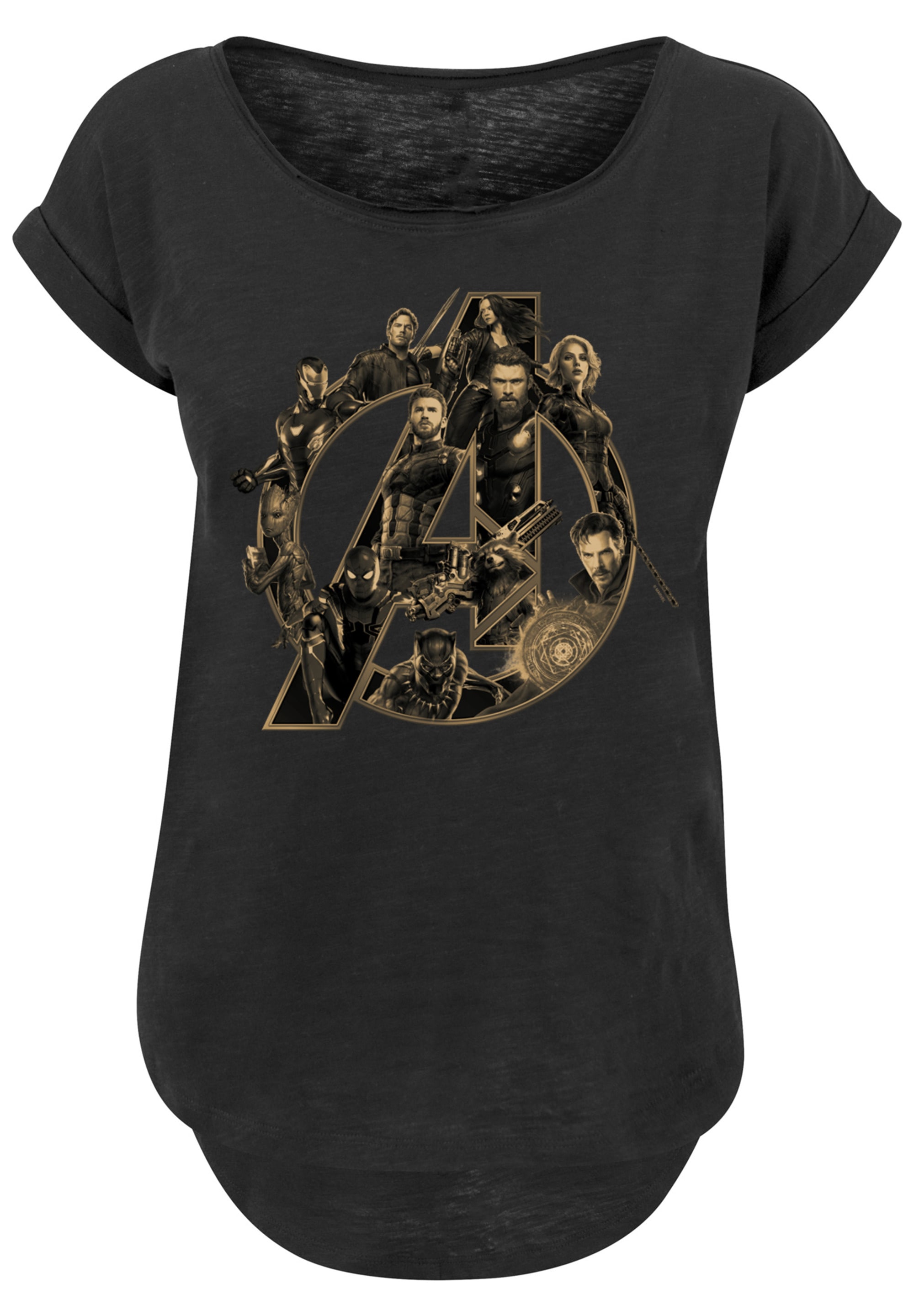 F4NT4STIC T-Shirt »Marvel Avengers Infinity War Marvel«, Print