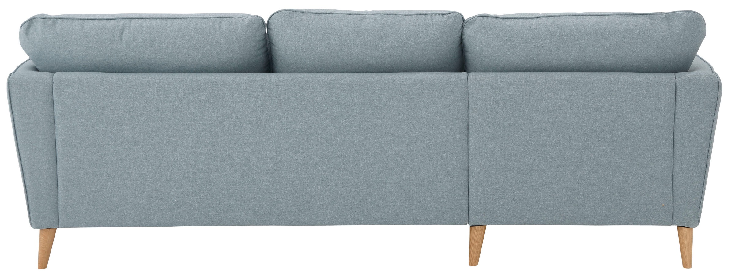 Home affaire Ecksofa »MARSEILLE (242/152cm),L-Form, Rec. rechts/links«, Massivholzbeine aus Eiche, in verschieden Bezügen und Farbvarianten