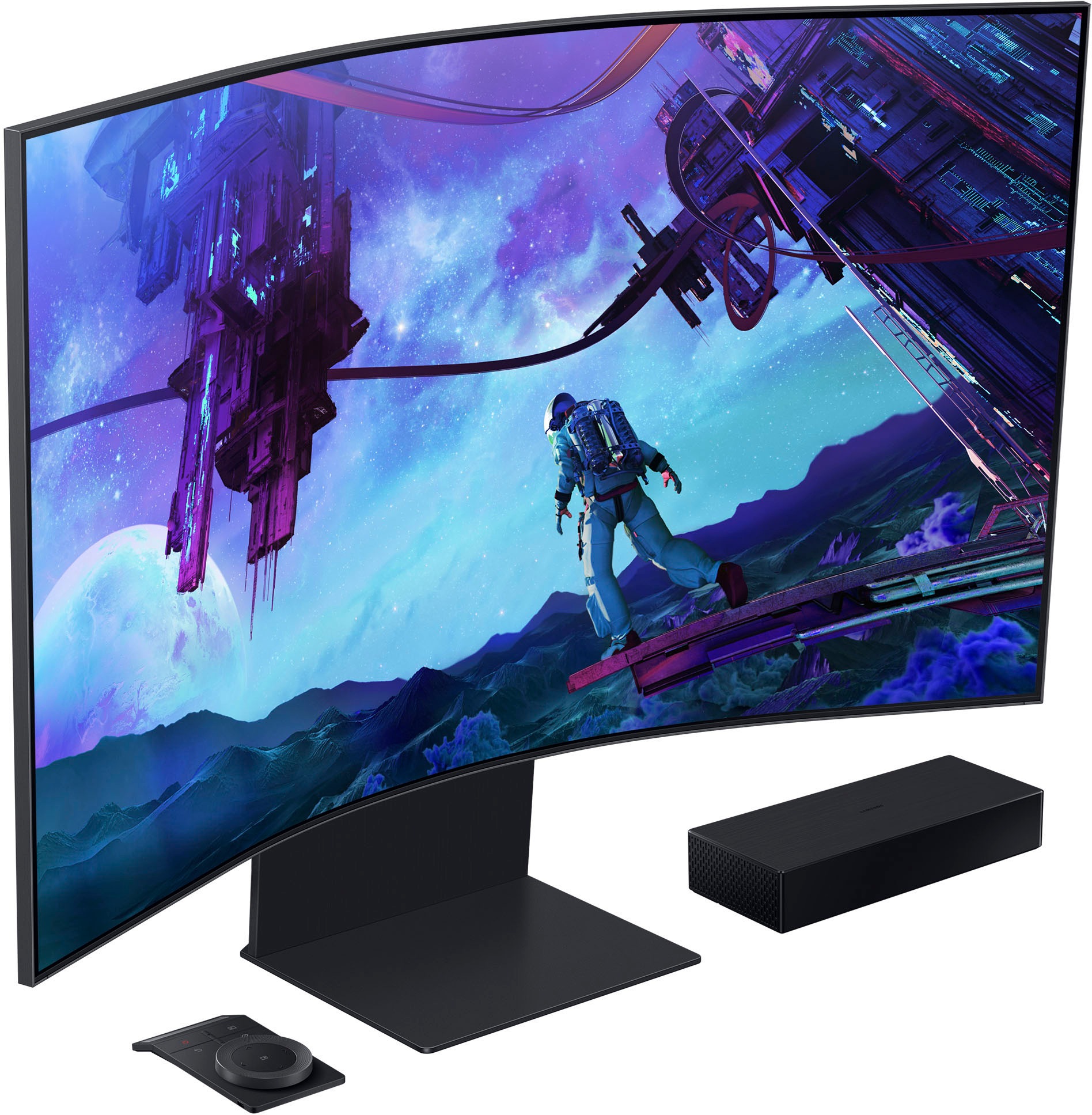 Samsung Curved-Gaming-Monitor »S55CG970NU«, 138 cm/55 Zoll, 3840 x 2160 px, 4K Ultra HD, 1 ms Reaktionszeit, 165 Hz