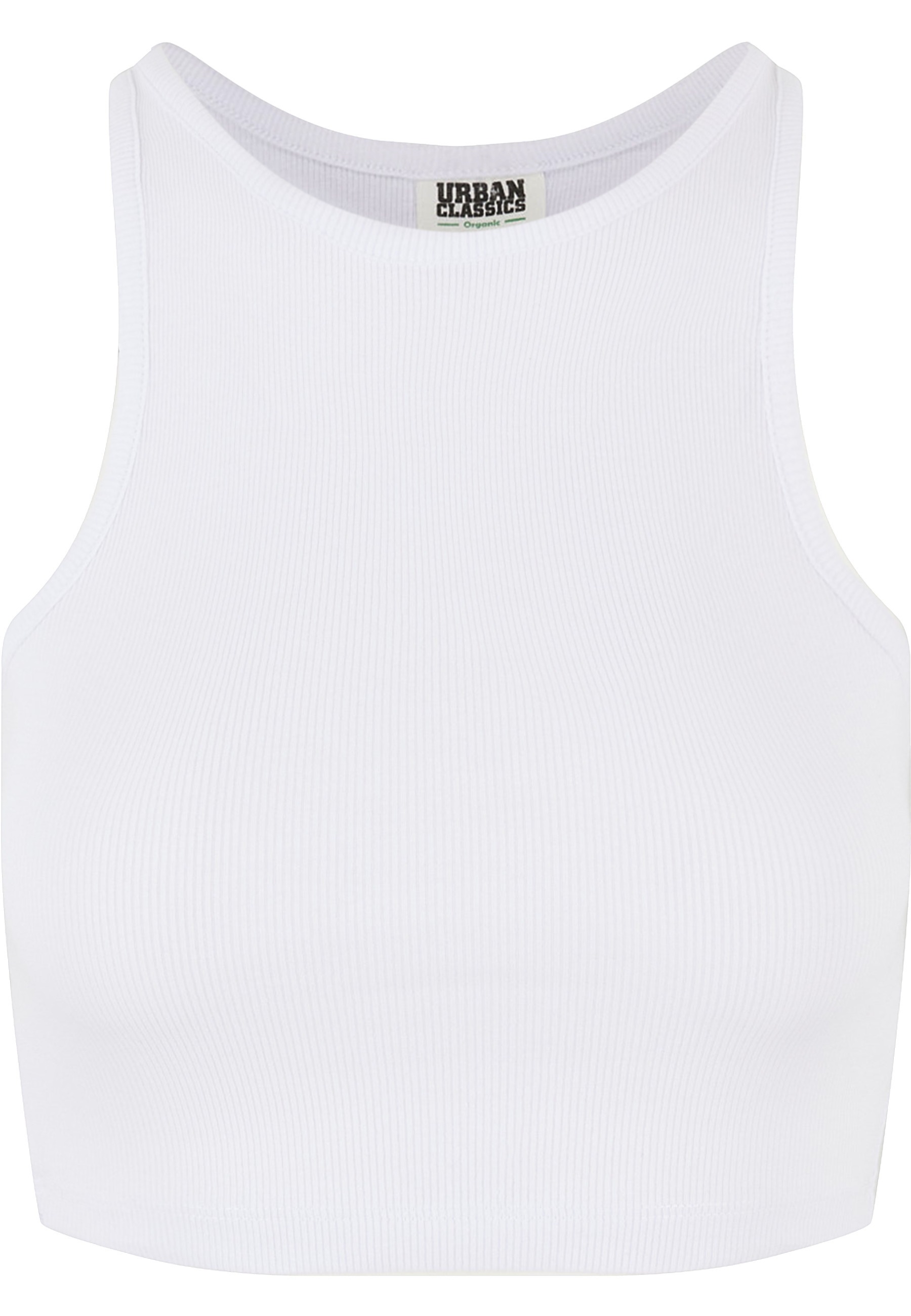 URBAN CLASSICS Tanktop "Urban Classics Ladies Organic Cropped Rib Top 2-Pac günstig online kaufen