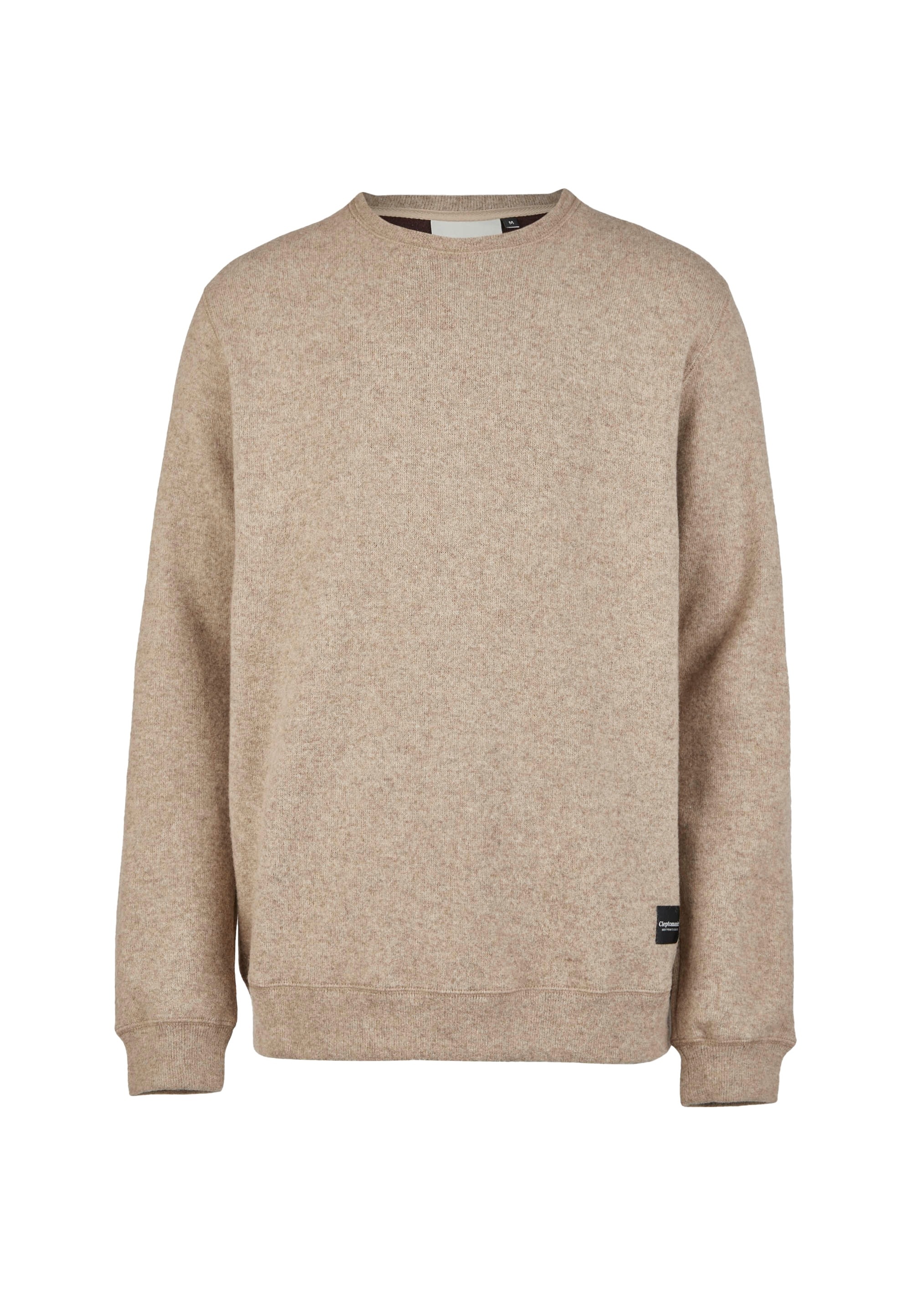 Cleptomanicx Sweatshirt »Noitch«, aus gebondeter Wolle 