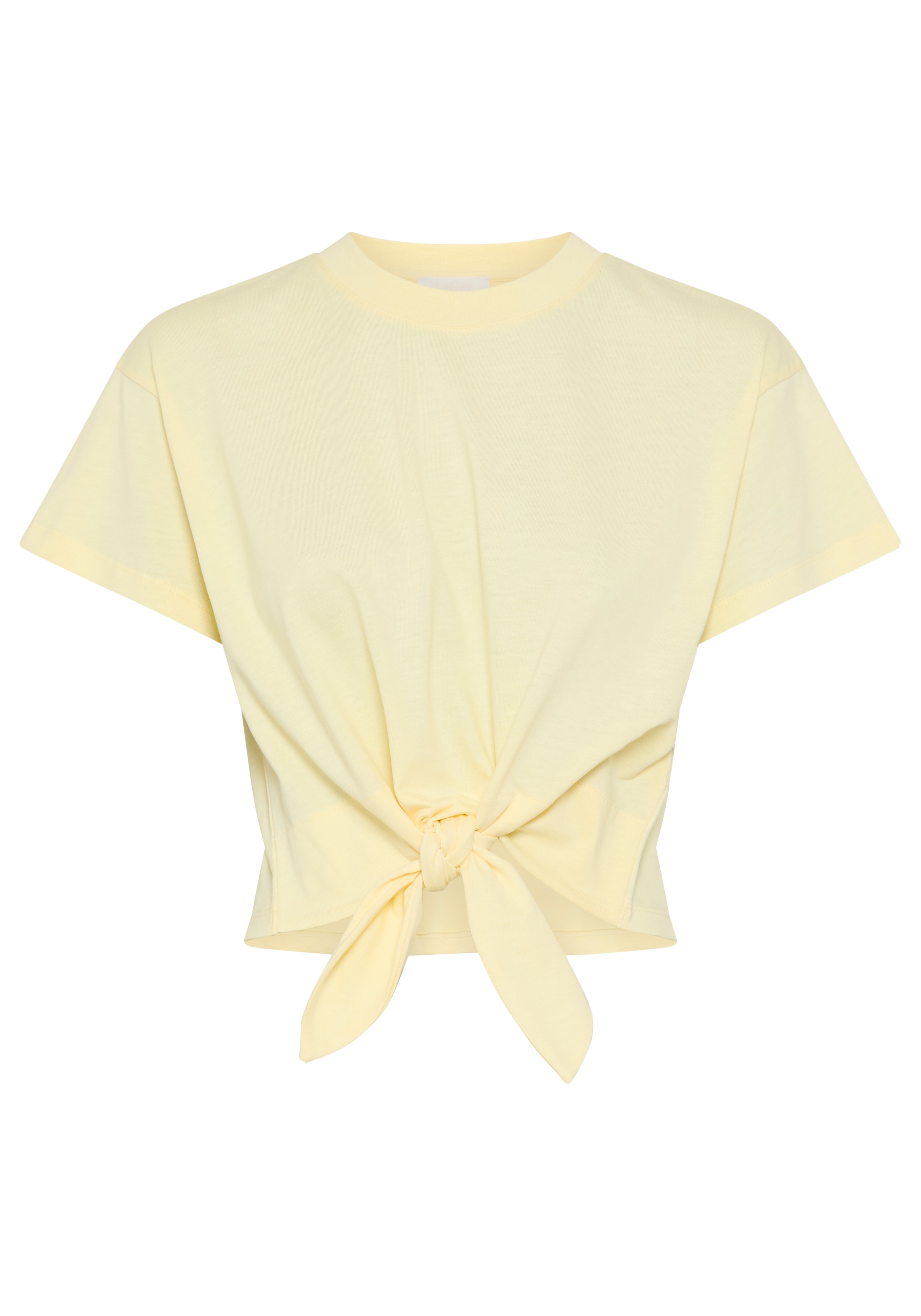 LeGer T-Shirt »Tessy, LeGer by Lena Gercke« mit Knoten-Detail, cropped