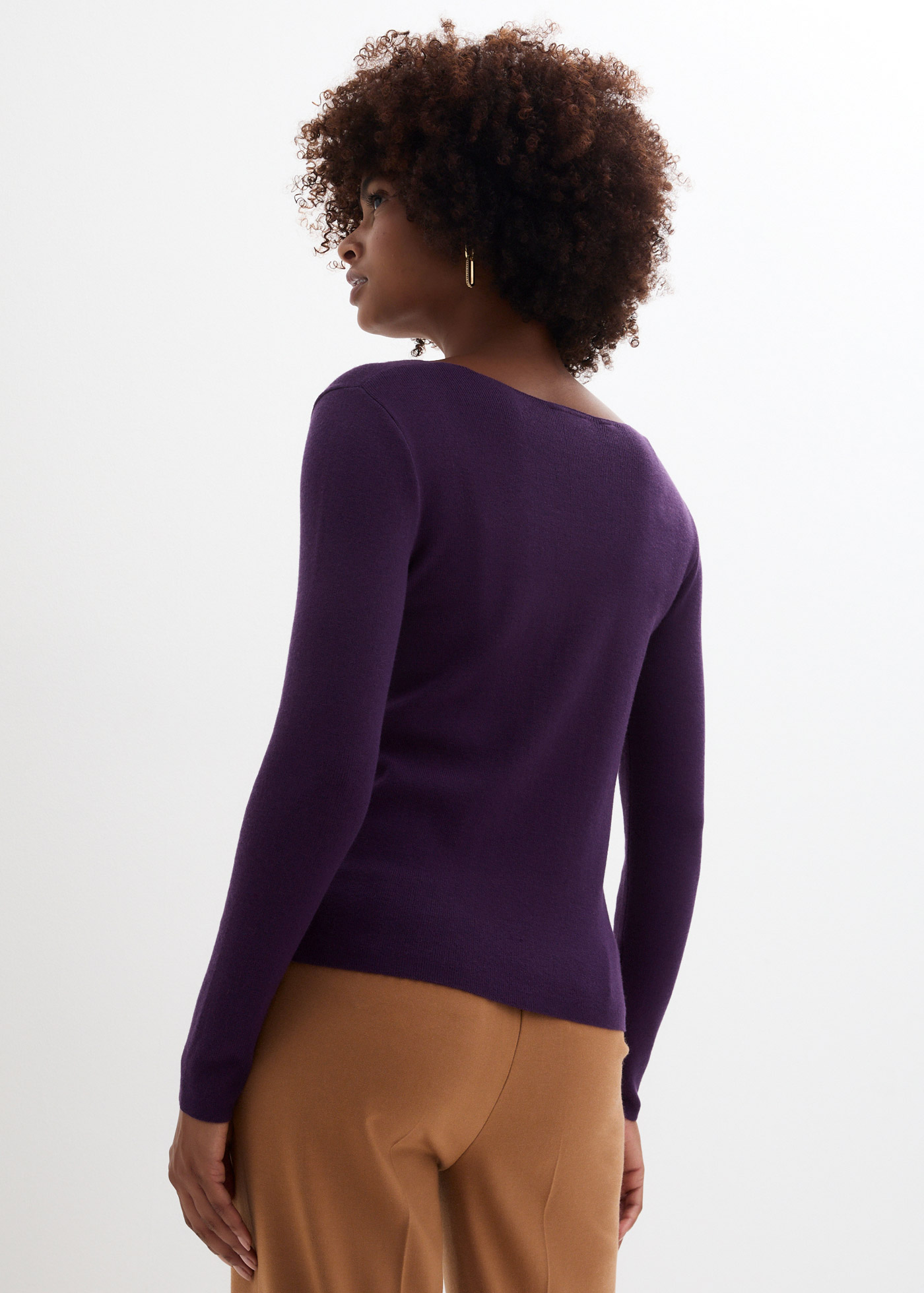 Thumbnail - bonprix Strickpullover "Feinstrickpullover aus fließendem Viskose-Mix" Feinstrickpullover aus fließendem Viskose-Mix