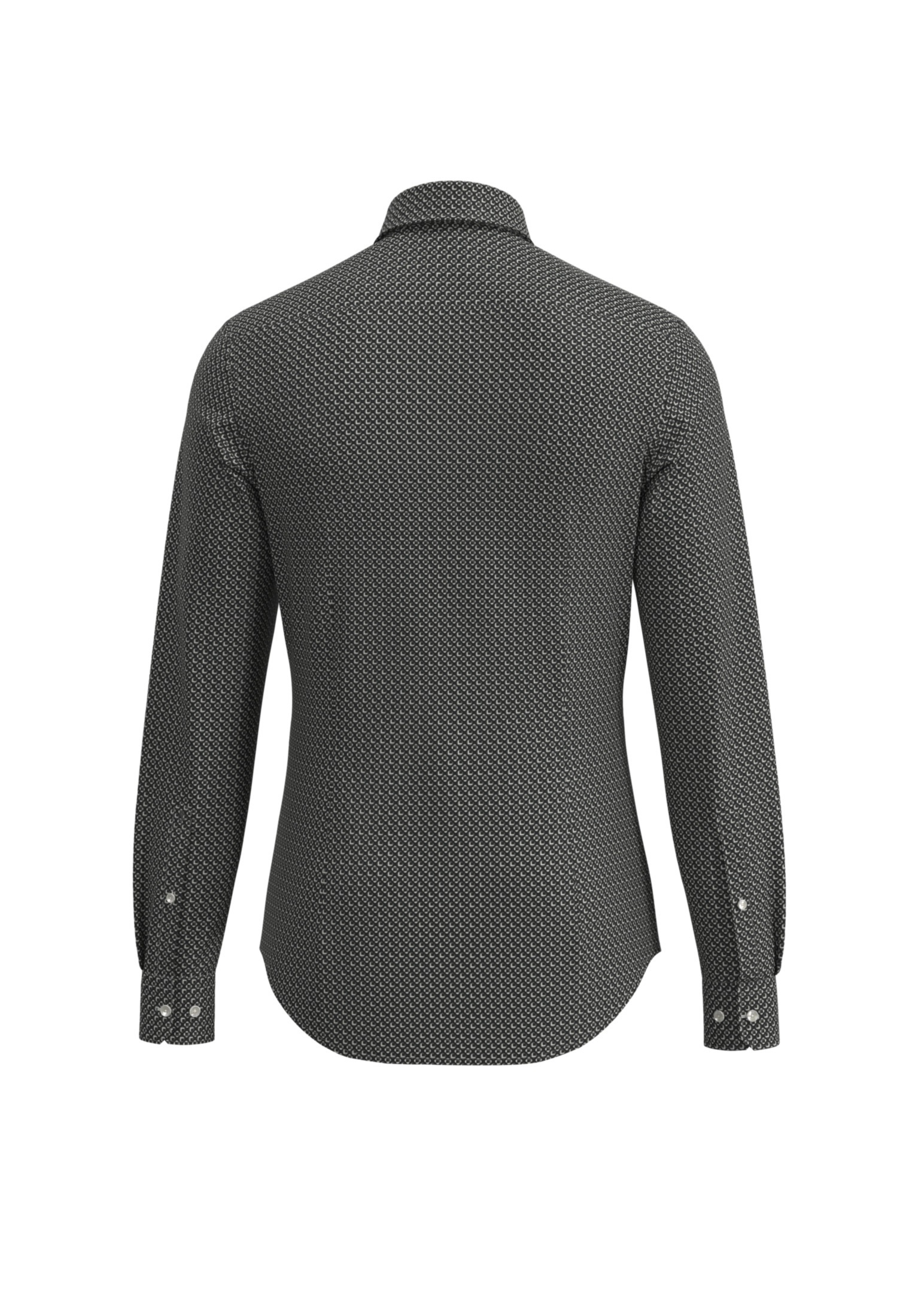 seidensticker Businesshemd "Shaped" Shaped 1/1 Kentkragen Druck günstig online kaufen