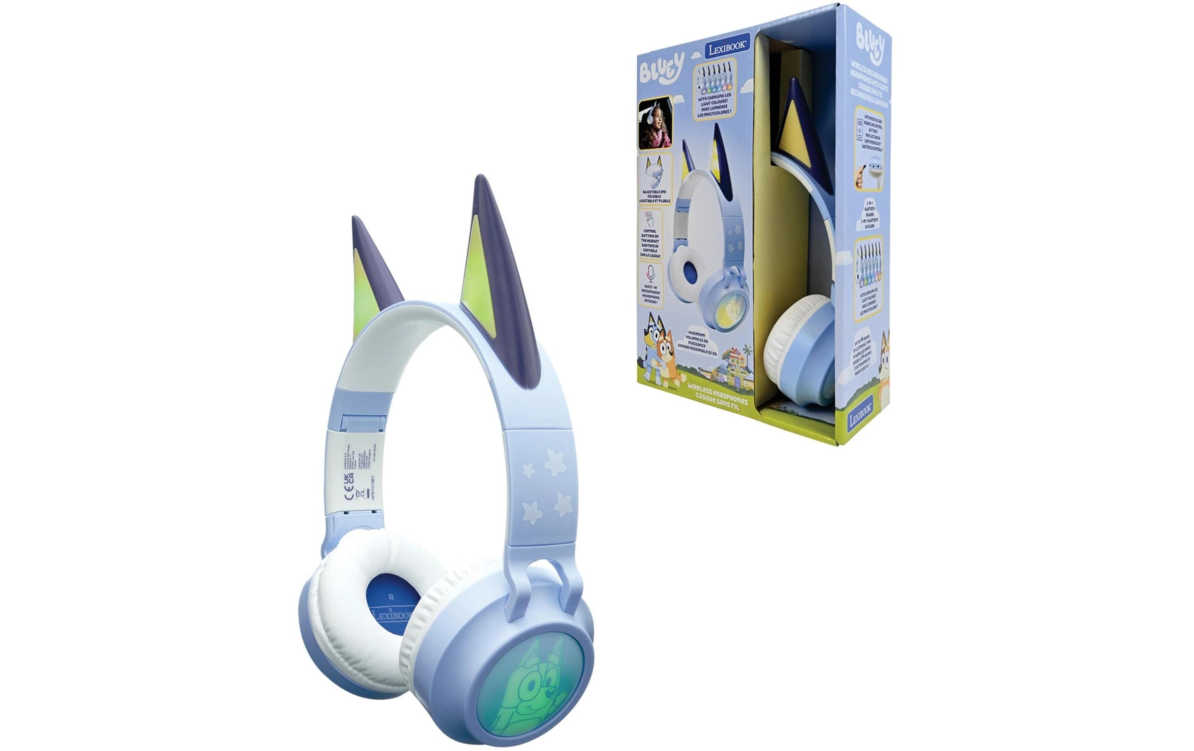 Lexibook® Bluetooth-Kopfhörer »3D Bluey Bluetooth«
